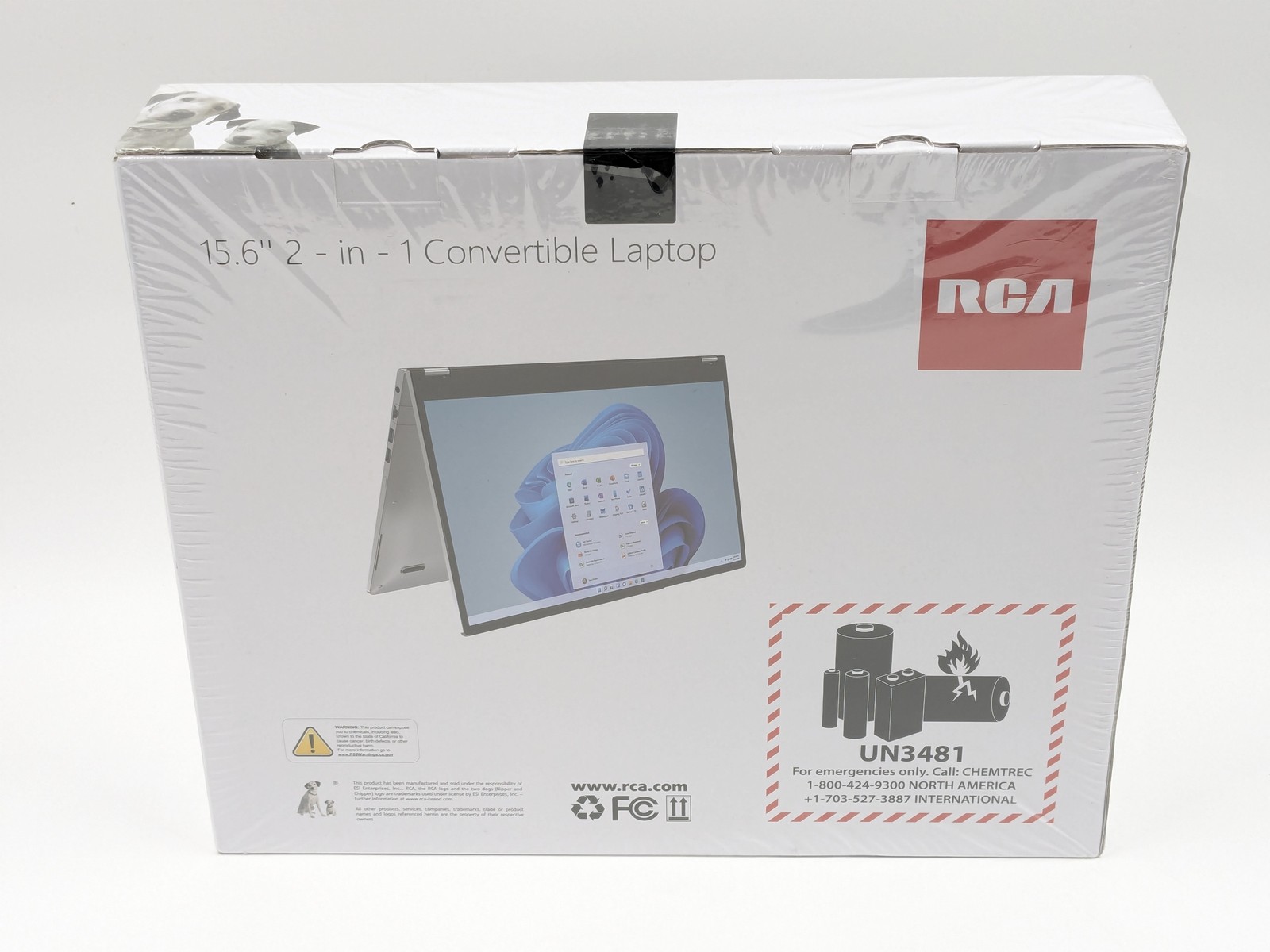 RCA 2-in-1 Convertible Laptop 15.6″ Intel N100 4GB RAM 128GB SSD Windows 11 Home