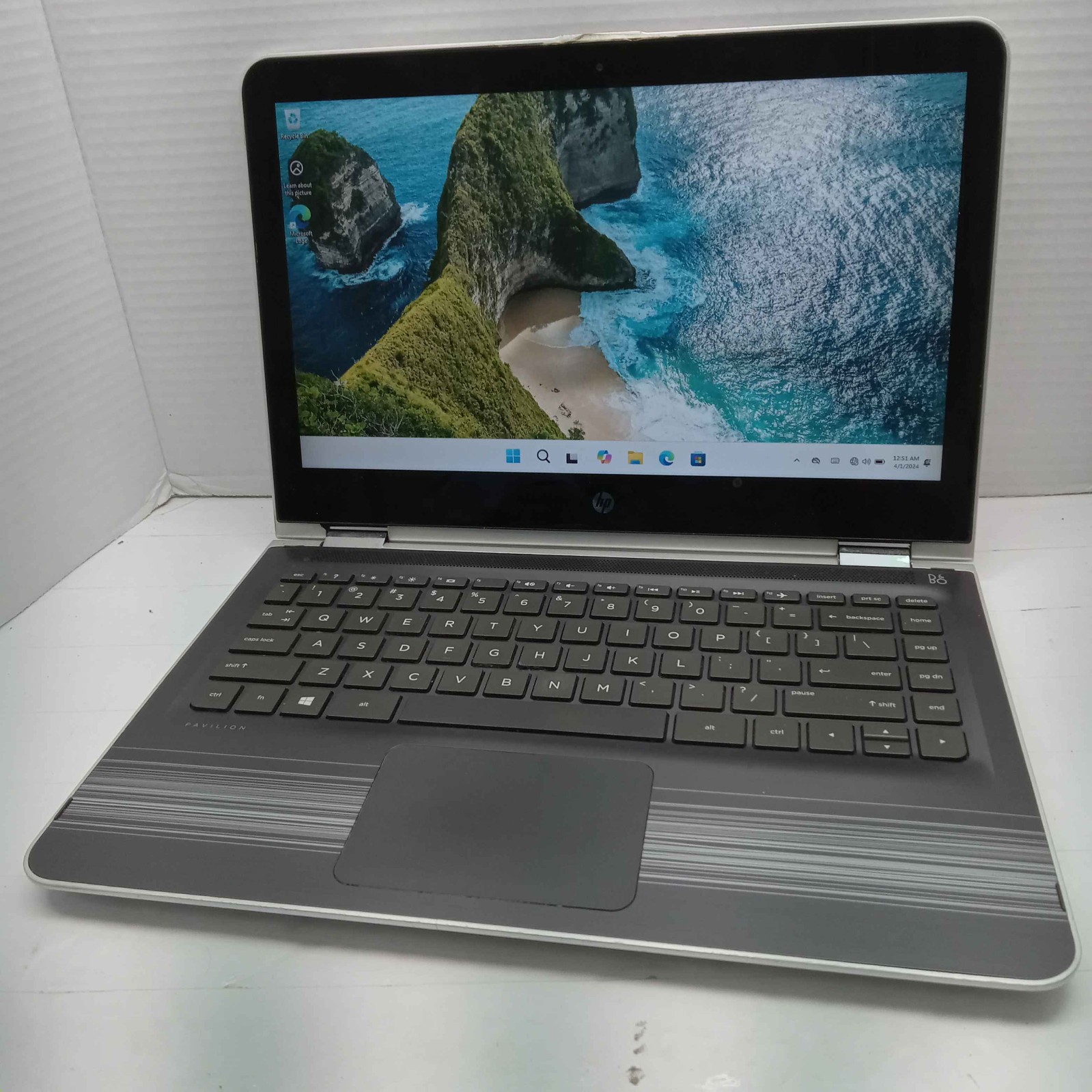 HP Pavilion x360 m3 Windows 11 Touchscreen Laptop i3-6100U 6GB RAM 500GB HDD ^
