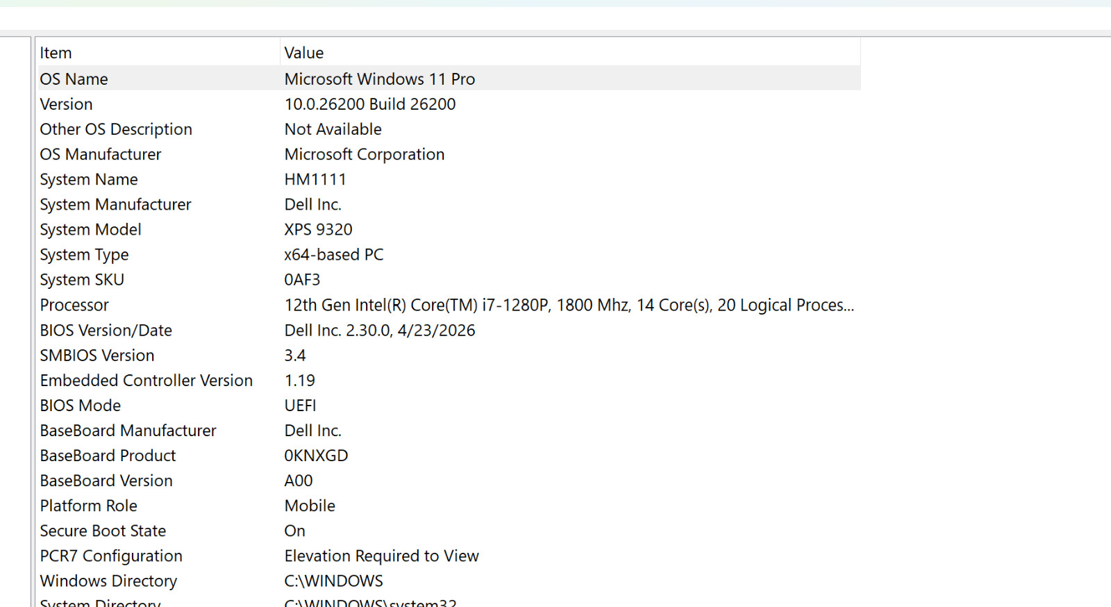 Dell XPS 13 Plus 9320 Touchscreen i7-1280P 32GB RAM 2TB SSD Win 11 Pro