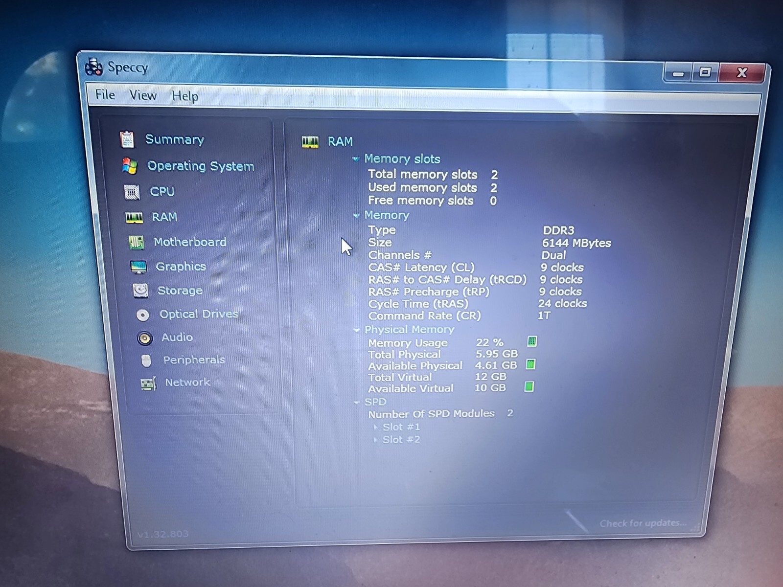 HP Pavilion dv6t-6100 Laptop Intel Core i5-2410M 6GB Ram 500gb HDD, no battery