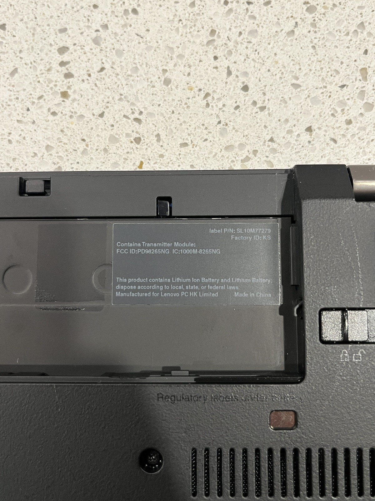 Lenovo ThinkPad T570 i5-7200U 8GB RAM 128GB SSD + Battery
