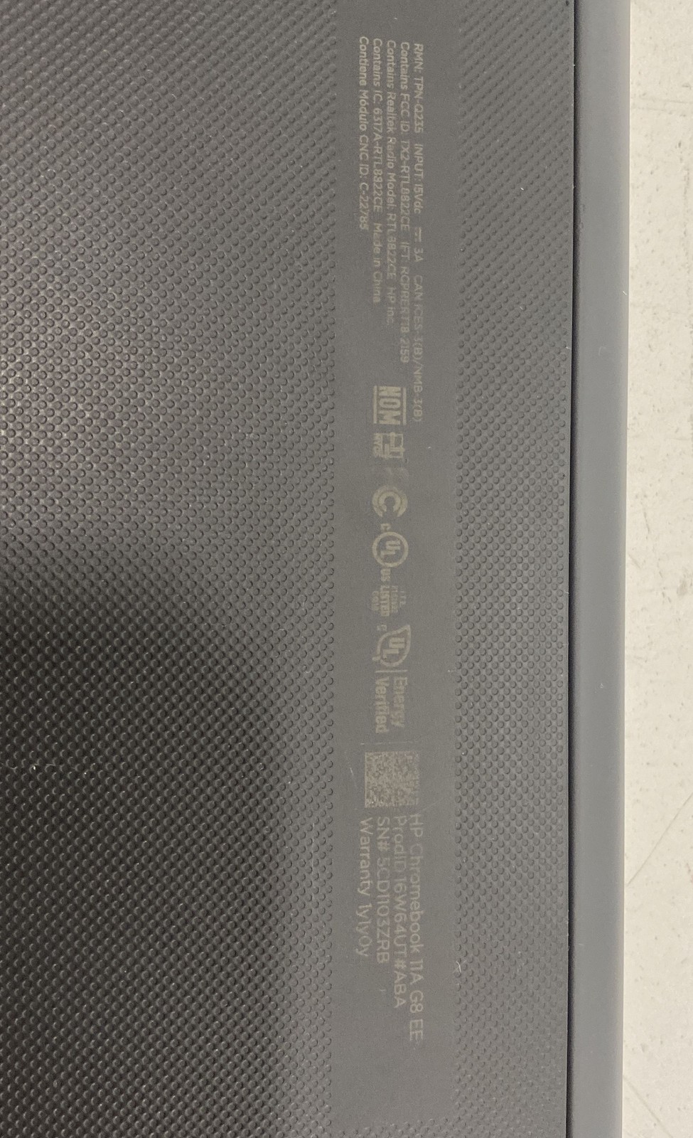 HP Chromebook 11A G8 EE 11.6″ Rugged Laptop Gray Chrome OS Education Edition