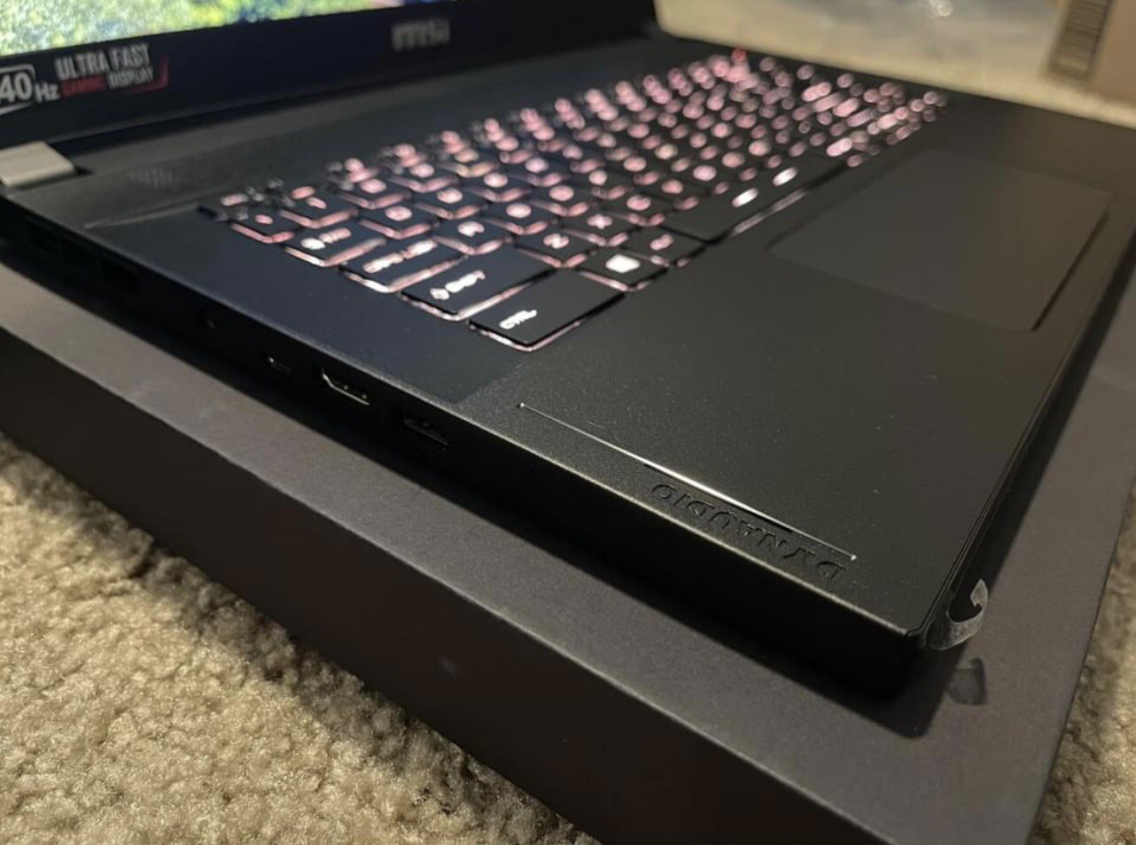 MSI GS66 Stealth 15.6″ (1TB, i7 10th Gen., 16 GB) Nvidia 2070 Max-Q
