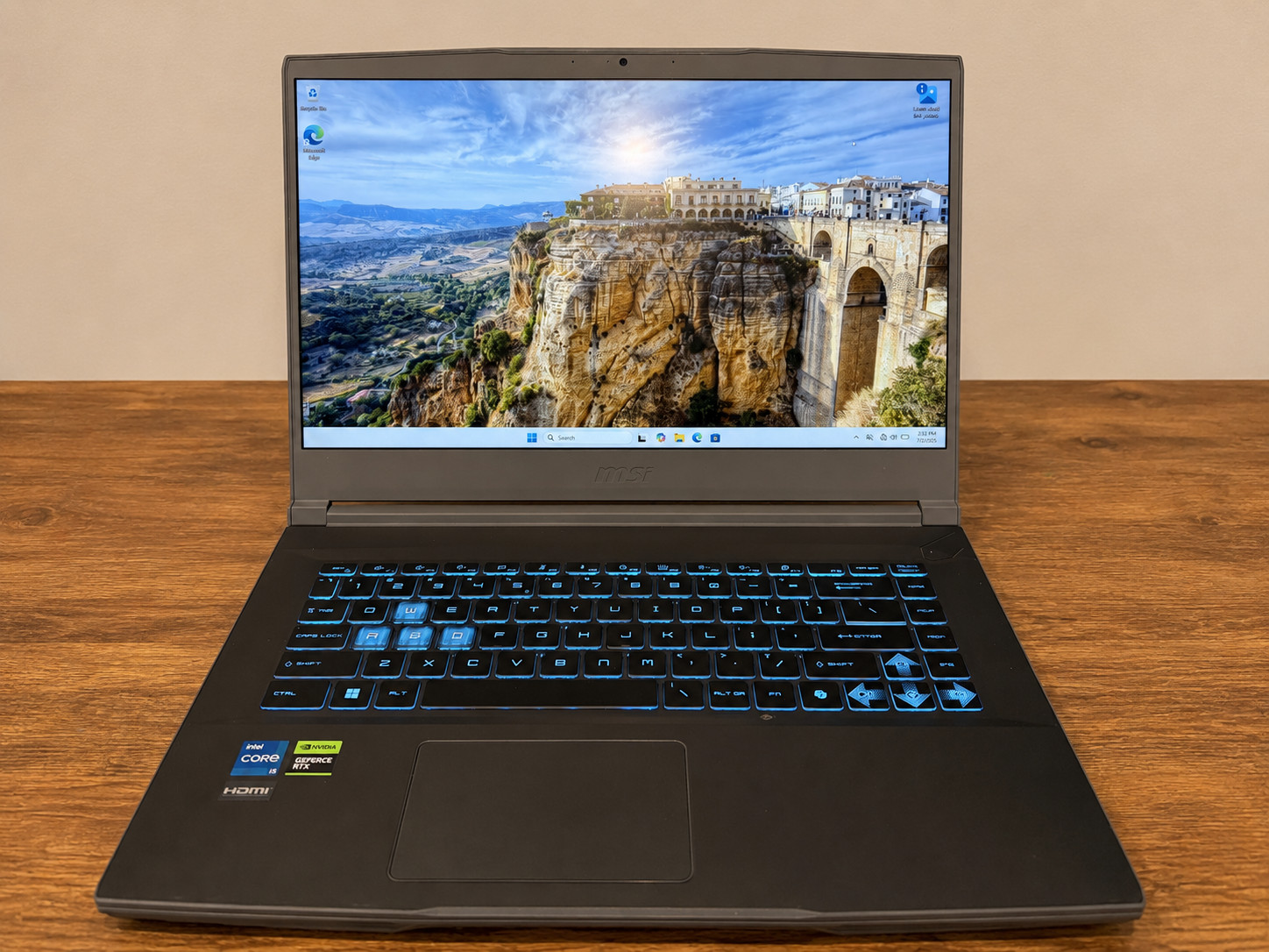 MSI Thin b13ve-3023US Gaming Laptop i5-13420H RTX 4050 16GB RAM 512GB SSD Win 11