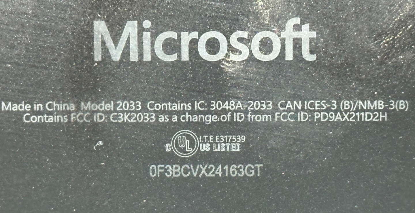 MICROSOFT SURFACE 6 LAPTOP CORE ULTRA 7 165H @ 3.8GHZ 16GB RAM 476GB SSD (lp708)