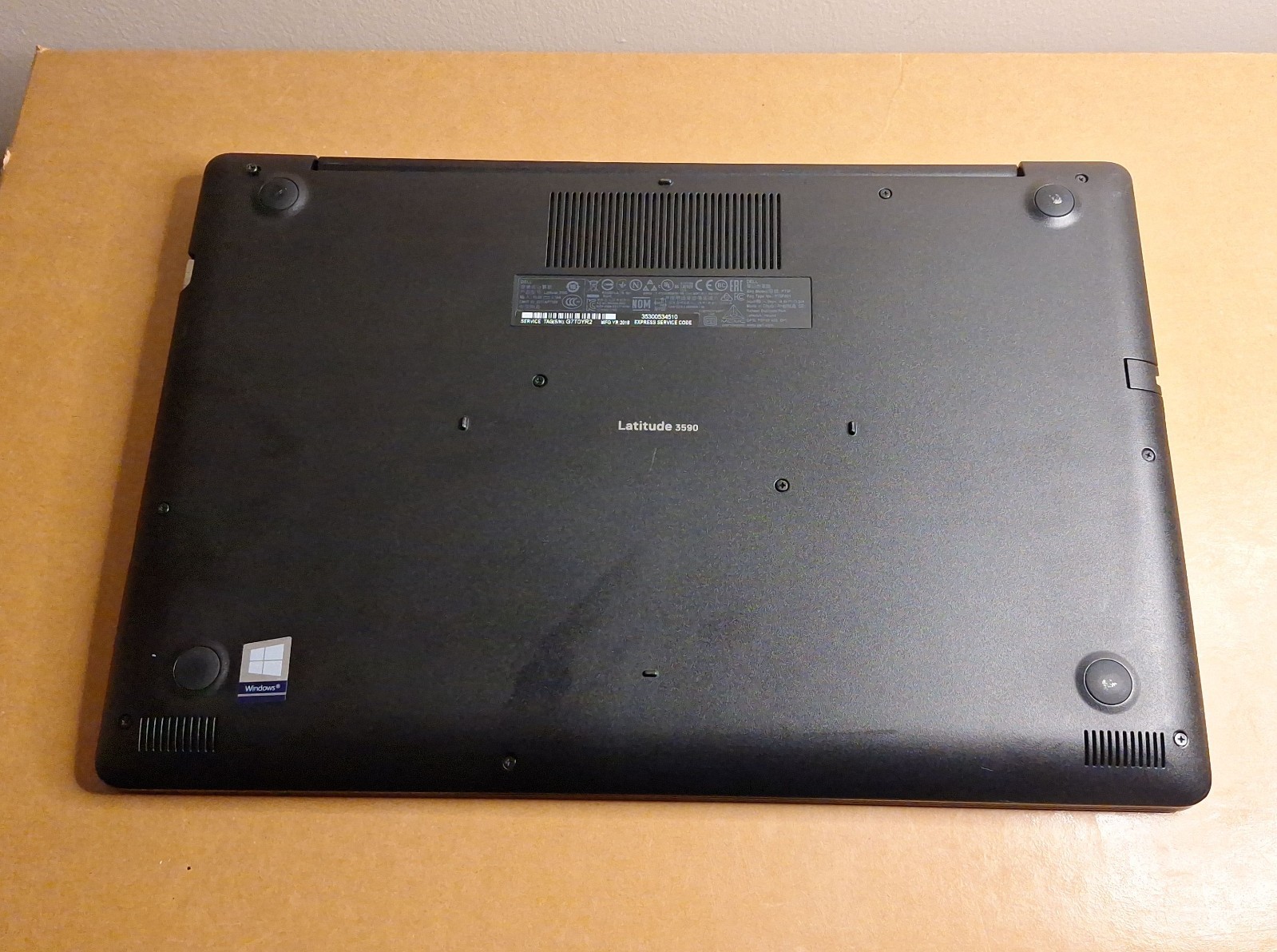 Used Dell Latitude 3590 15.6″ Laptop Intel i5-8250U