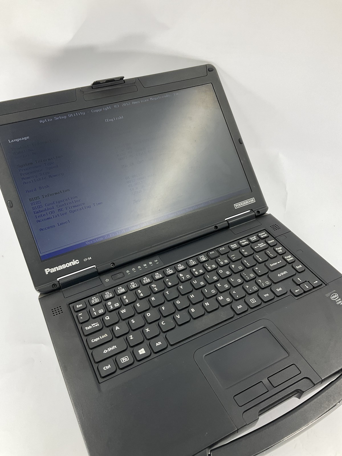 Pansoncic ToughBook CF-54 14″ Core i5-5300U 256GB 8GB No OS