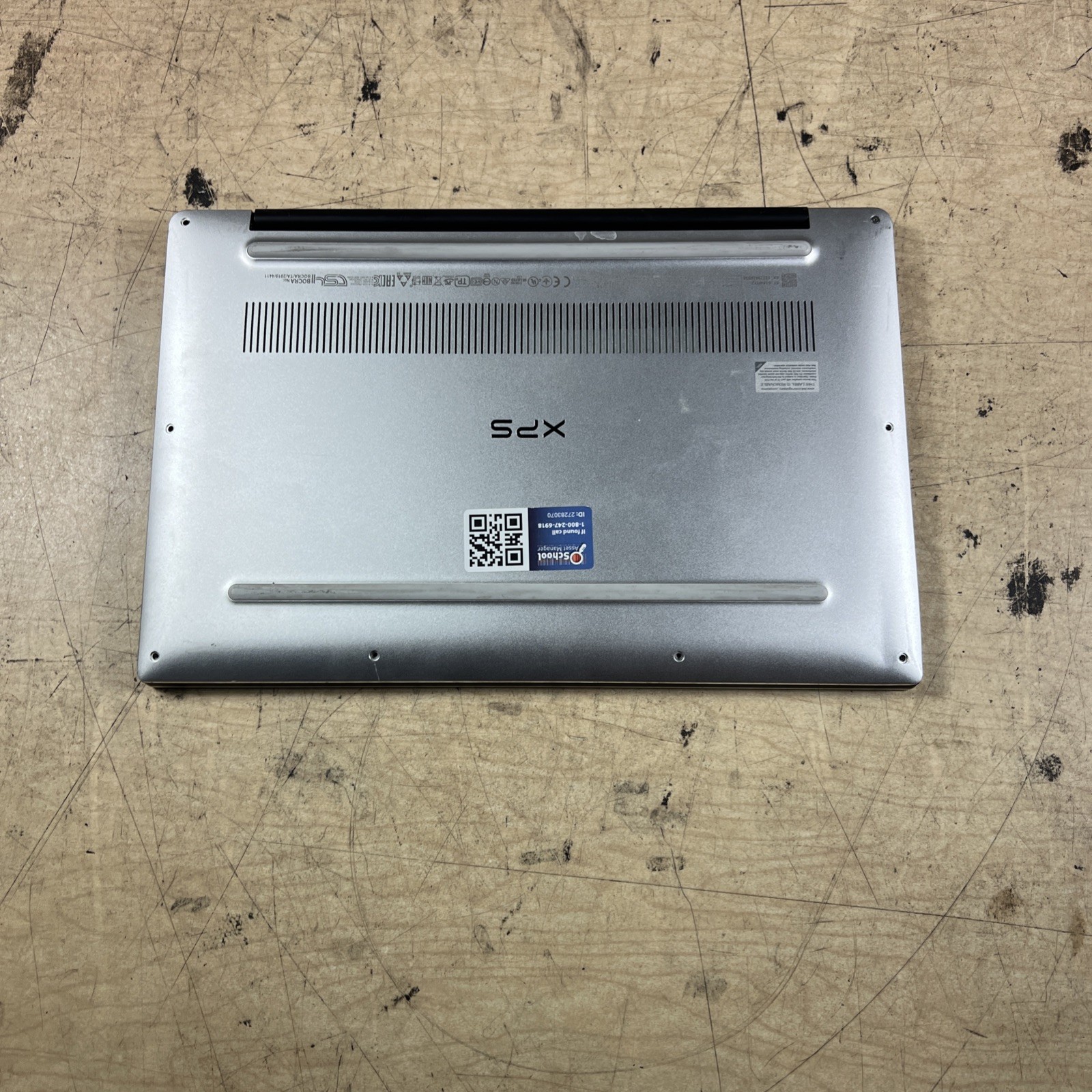 DELL XPS 13 9380 INTEL CORE I5 8TH GEN 8GB RAM **POWER ON NO IMAGE **NO HD
