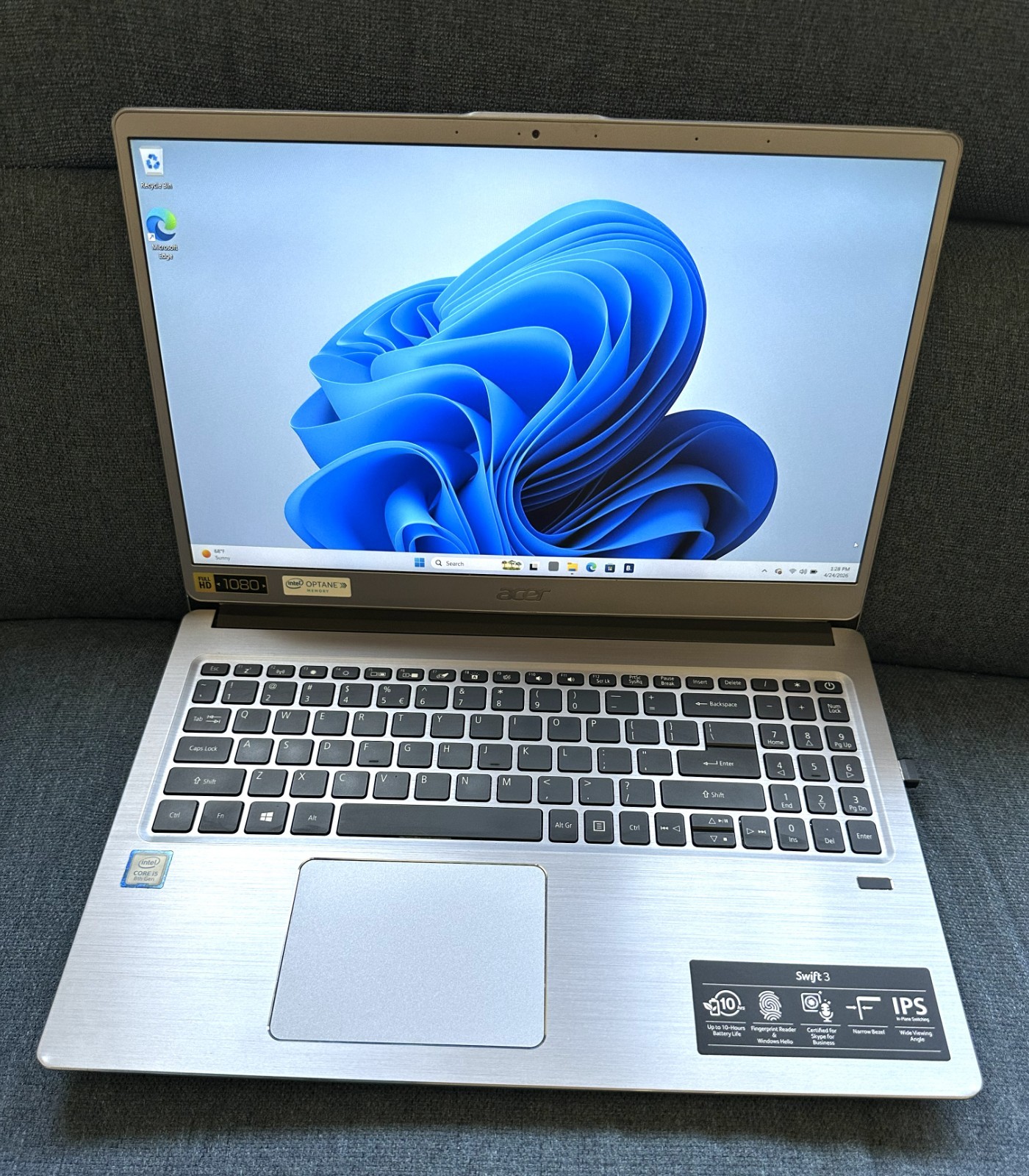 Acer Swift 3 14″ Intel Core i5 8th Gen. Processor Windows 11