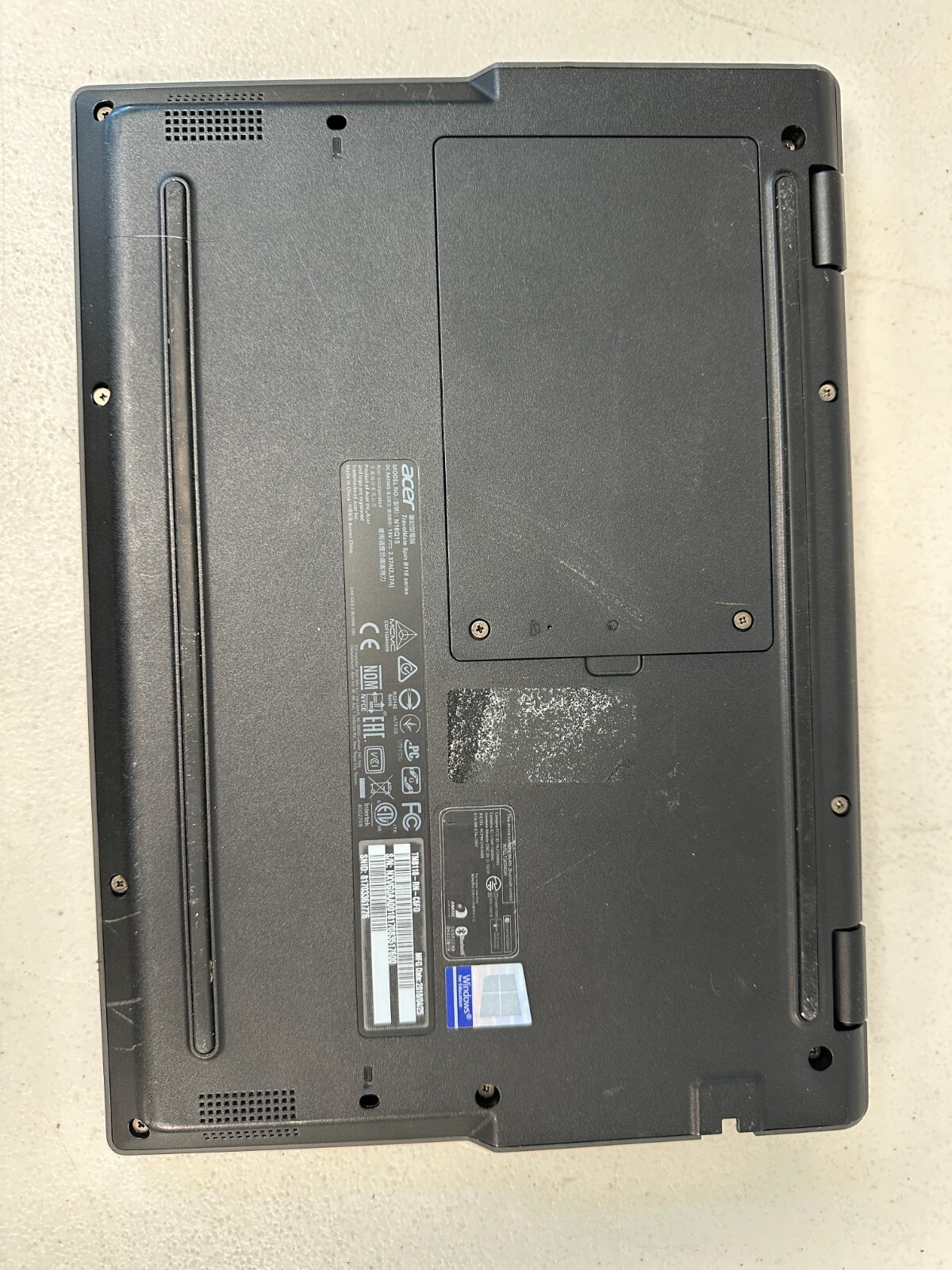 Acer TravelMate Spin B118-RN N3450 4GB RAM 64GB eMMC BAD BATT NO OS/AC #04