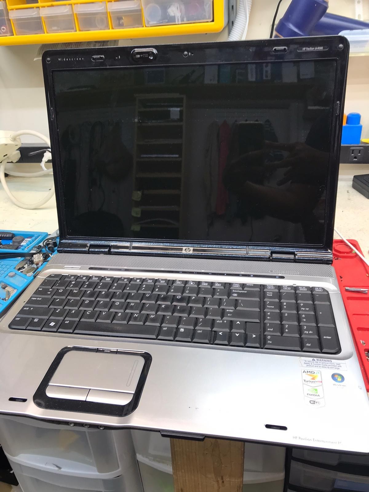 HP Pavilion Entertainment Windows7 home premium Nvidia GraphicsAMD Turion 64