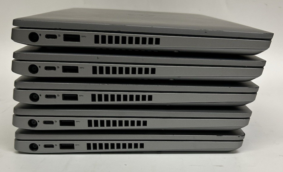 LOT OF 5 Dell Latitude 5410 14″ Laptop Intel i7-10610U @1.8GHz – NO RAM – NO SSD