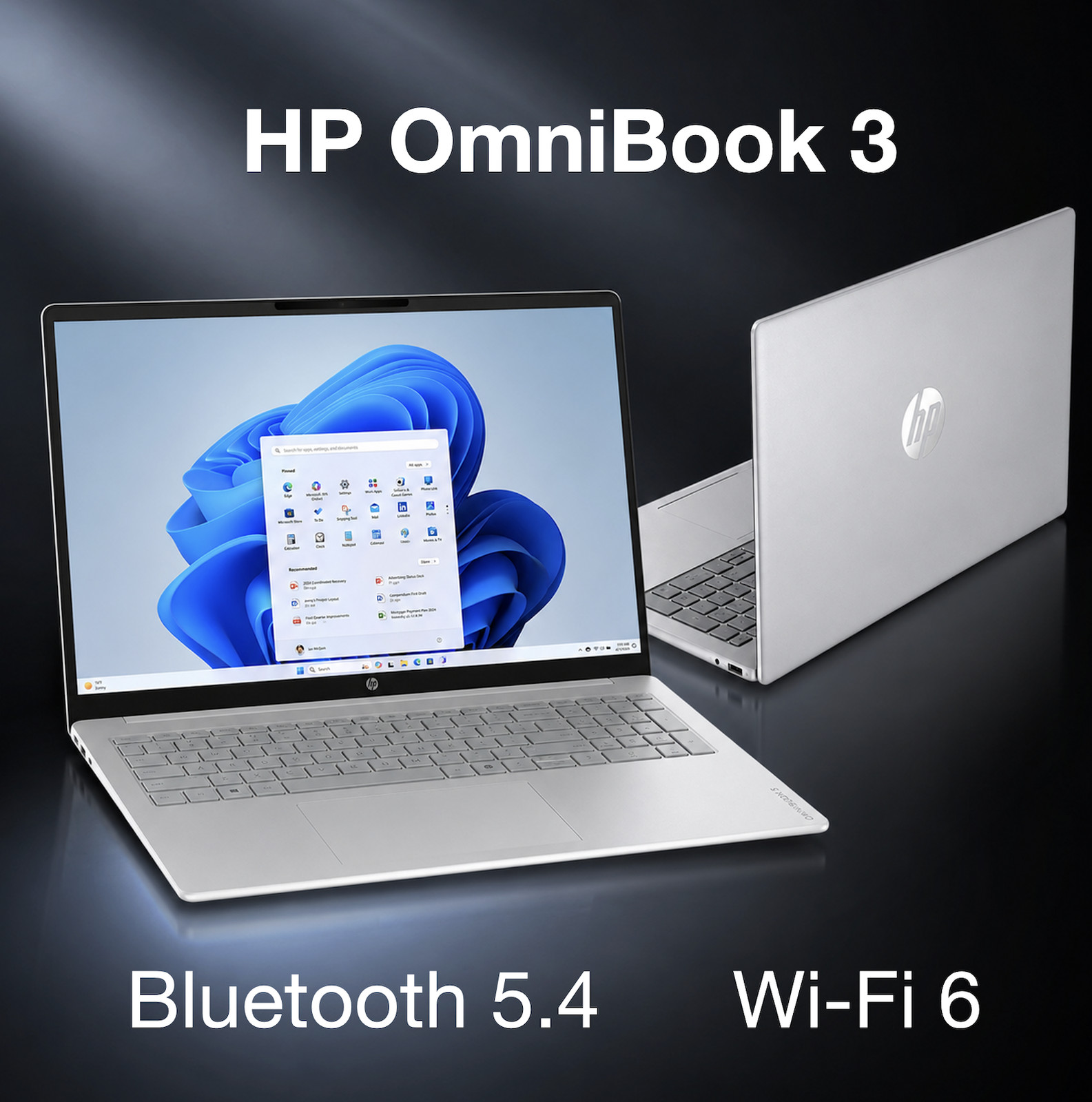 HP OmniBook 16.0″ 1920×1200 AMD Ryzen 5 40 16GB RAM 256GB SSD Windows 11 Pro