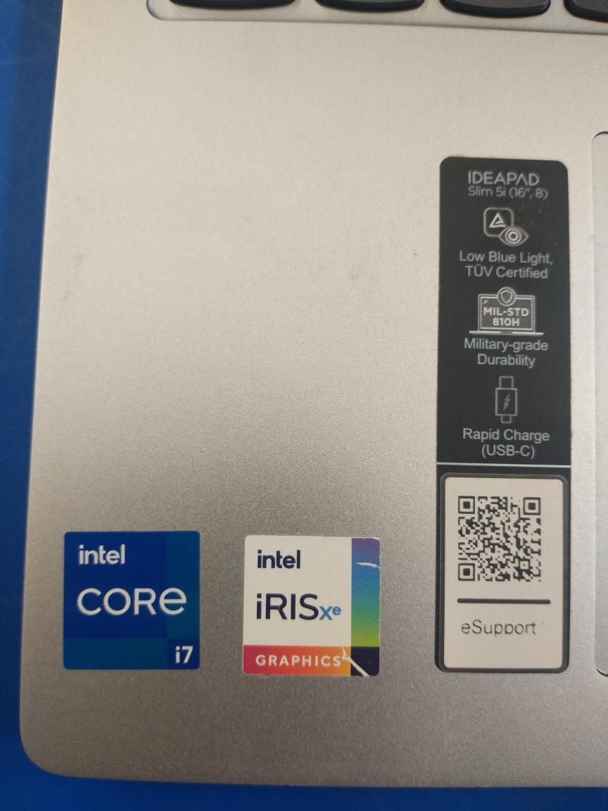 LENOVO IDEAPAD SLIM 5; 512 GB SSD, 16GB OF RAM (J31001904)