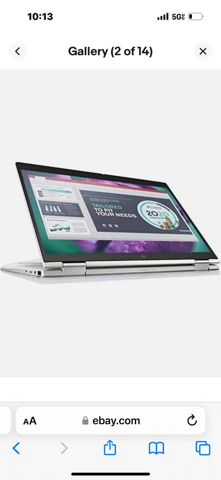 HP EliteBook x360 830 G8 2in1 Core i7 FHD 1080P 1920×1080 2-1 16GB RAM 1
