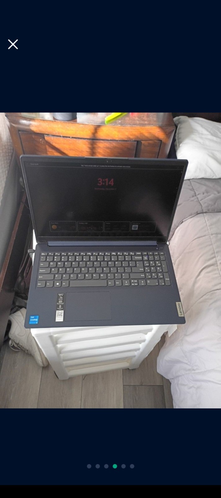 Lenovo IdeaPad 1i Laptop 15.6″ Touch, I3-1215U, 8GB RAM