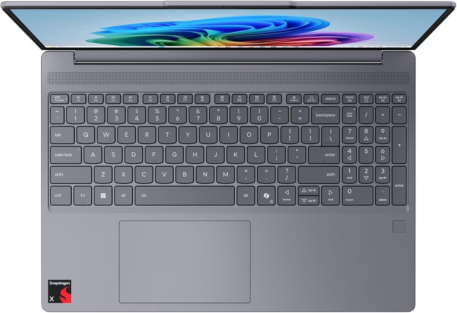 Lenovo IdeaPad Slim 3x 15.3″ Laptop, AI Snapdragon X, 16GB 512GB SSD – Luna Grey