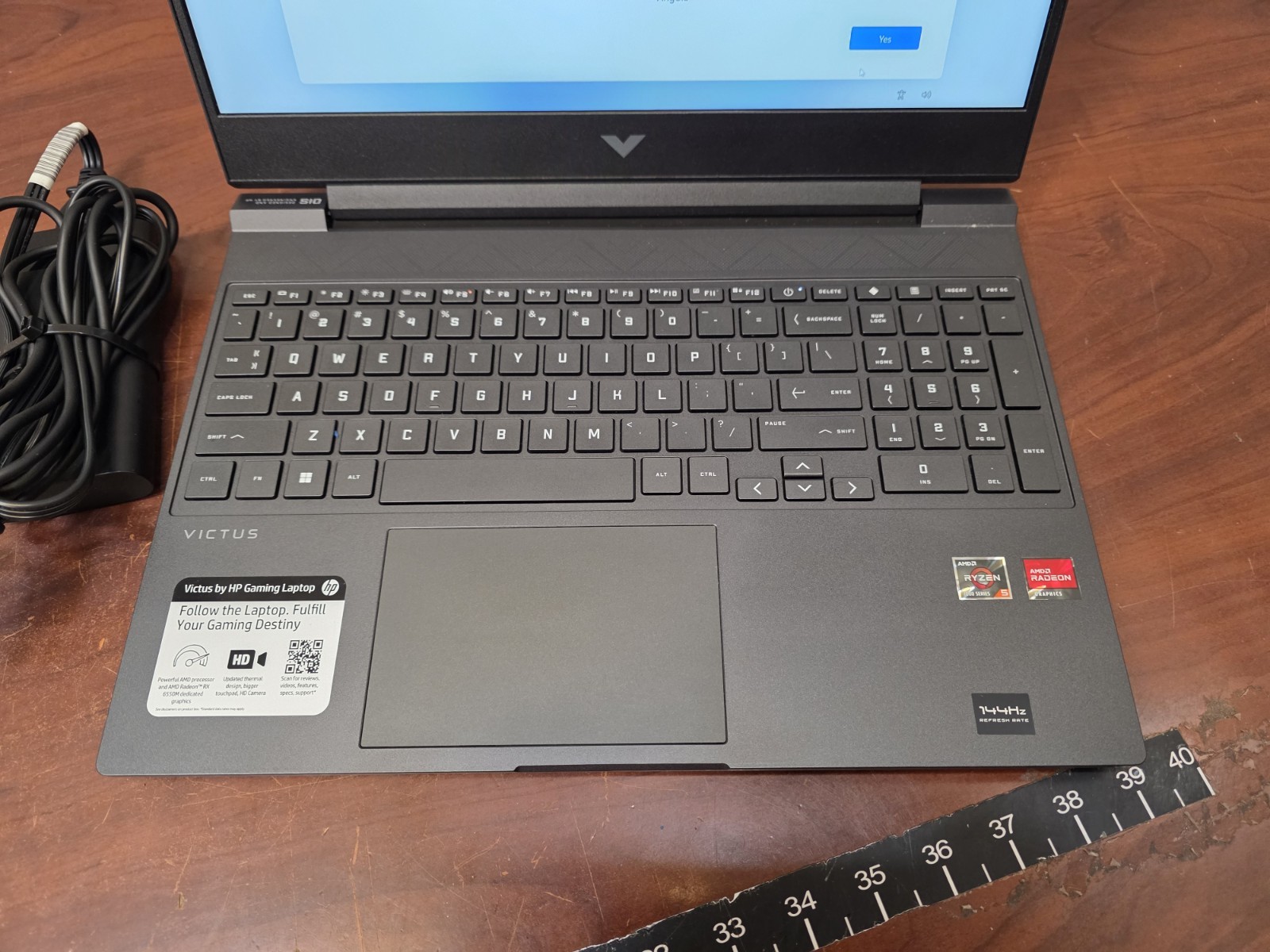 HP Victus 15-fb2063dx 15.6″ Ryzen 5 7535HS 8GB RAM 512GB SSD