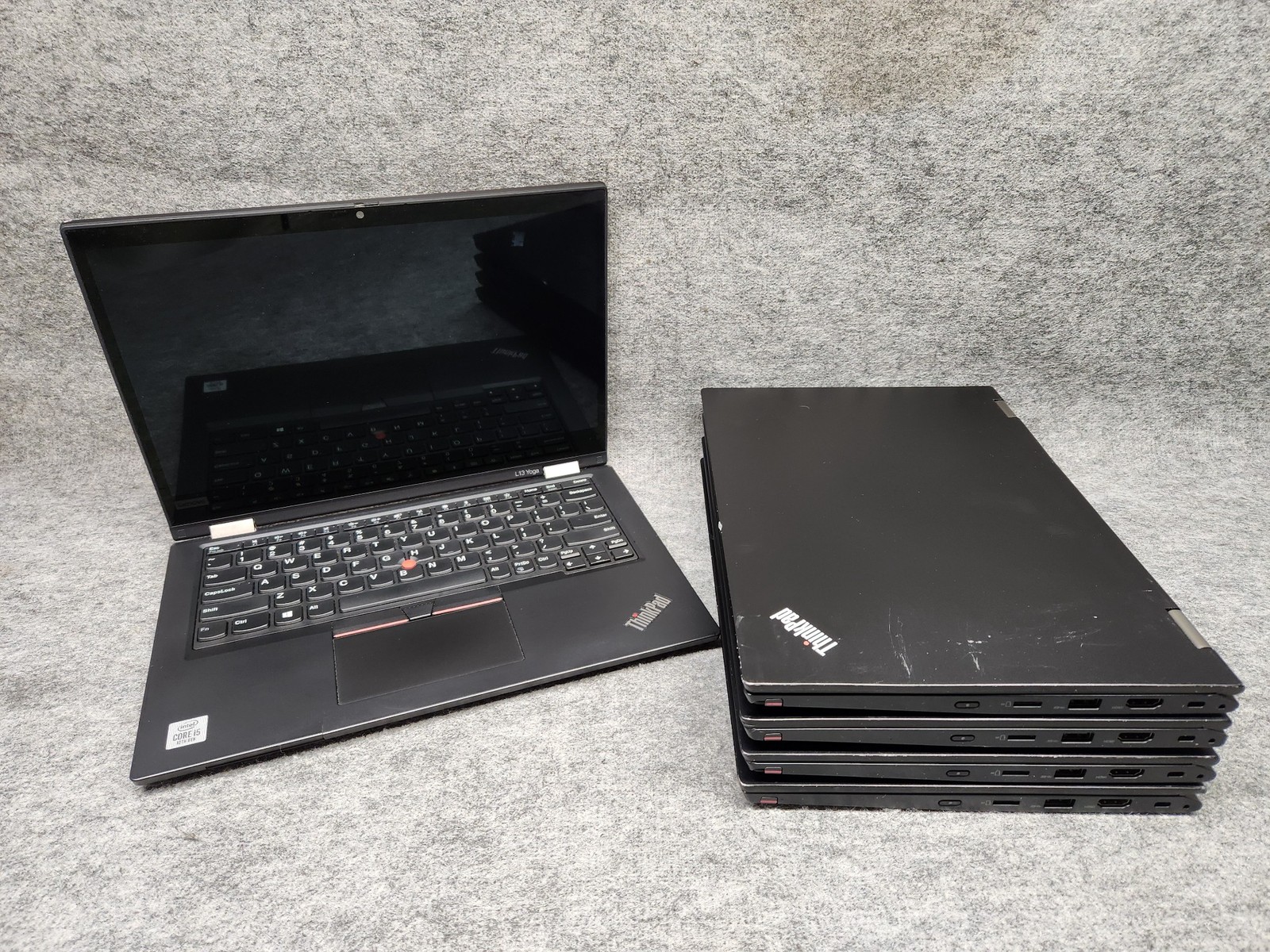 Lenovo ThinkPad L13 Yoga Laptop Core i5-10210U 1.60GHz 8GB RAM 256GB *Lot of 5*