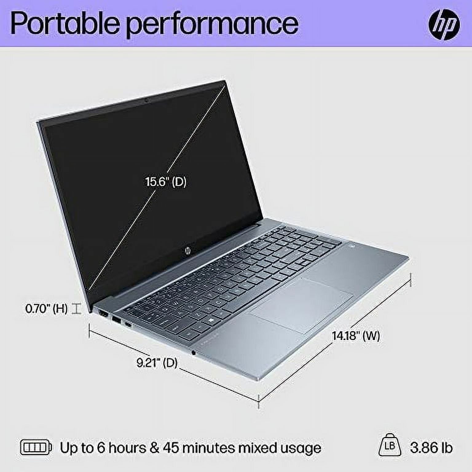 Open Box HP 15.6 inch FHD Touchscreen Laptop Intel i7-1355U + GeForce MX550 Blue