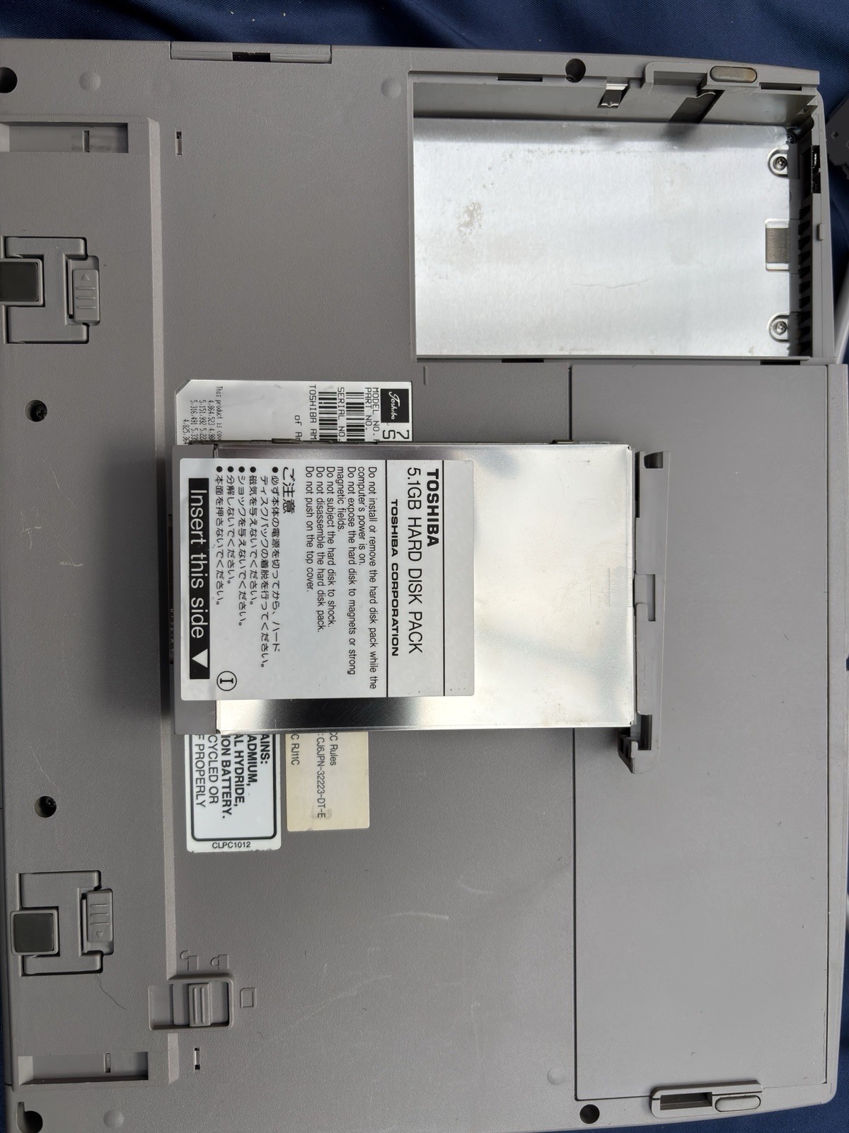 Toshiba Tecra 750DVD Pentium 500MHz 128MB RAM 5.1GB HDD, NO OS, Toshiba WebCam