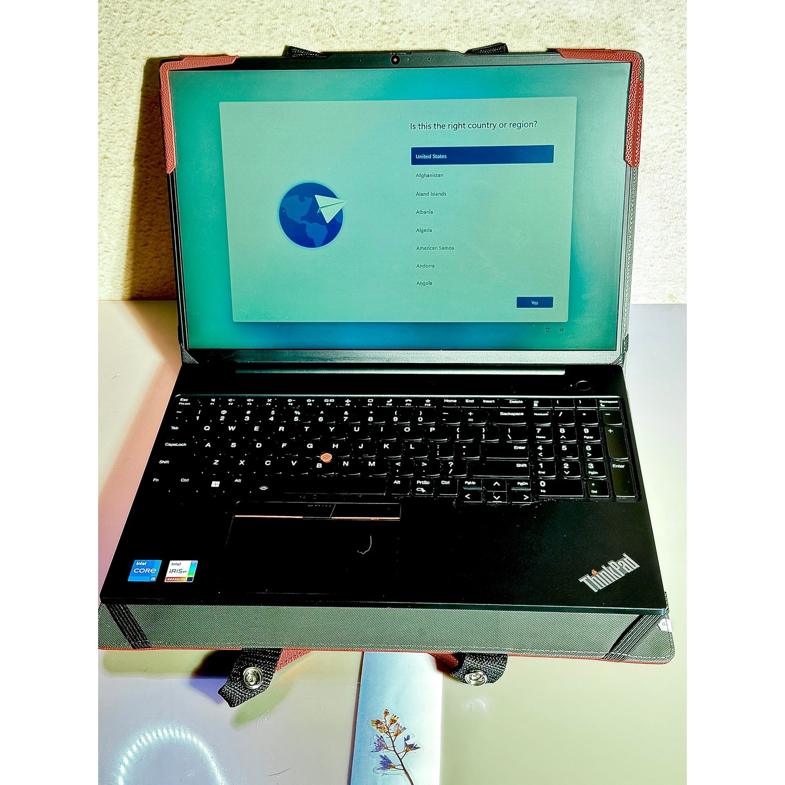 Lenovo ThinkPad E16 Gen 1~CHARGER Inc~13th Gen i5~256GB SSD+Premium Leather Case