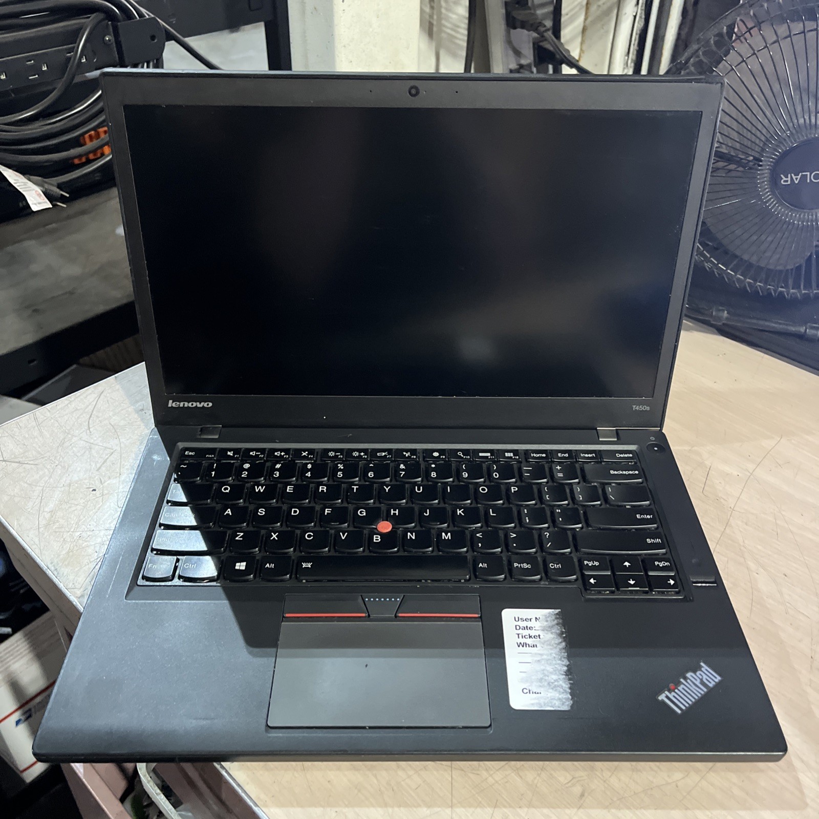 LENOVO THINKPAD T450S INTEL CORE I5-5300U 2.30GHZ 8GB RAM NO HD