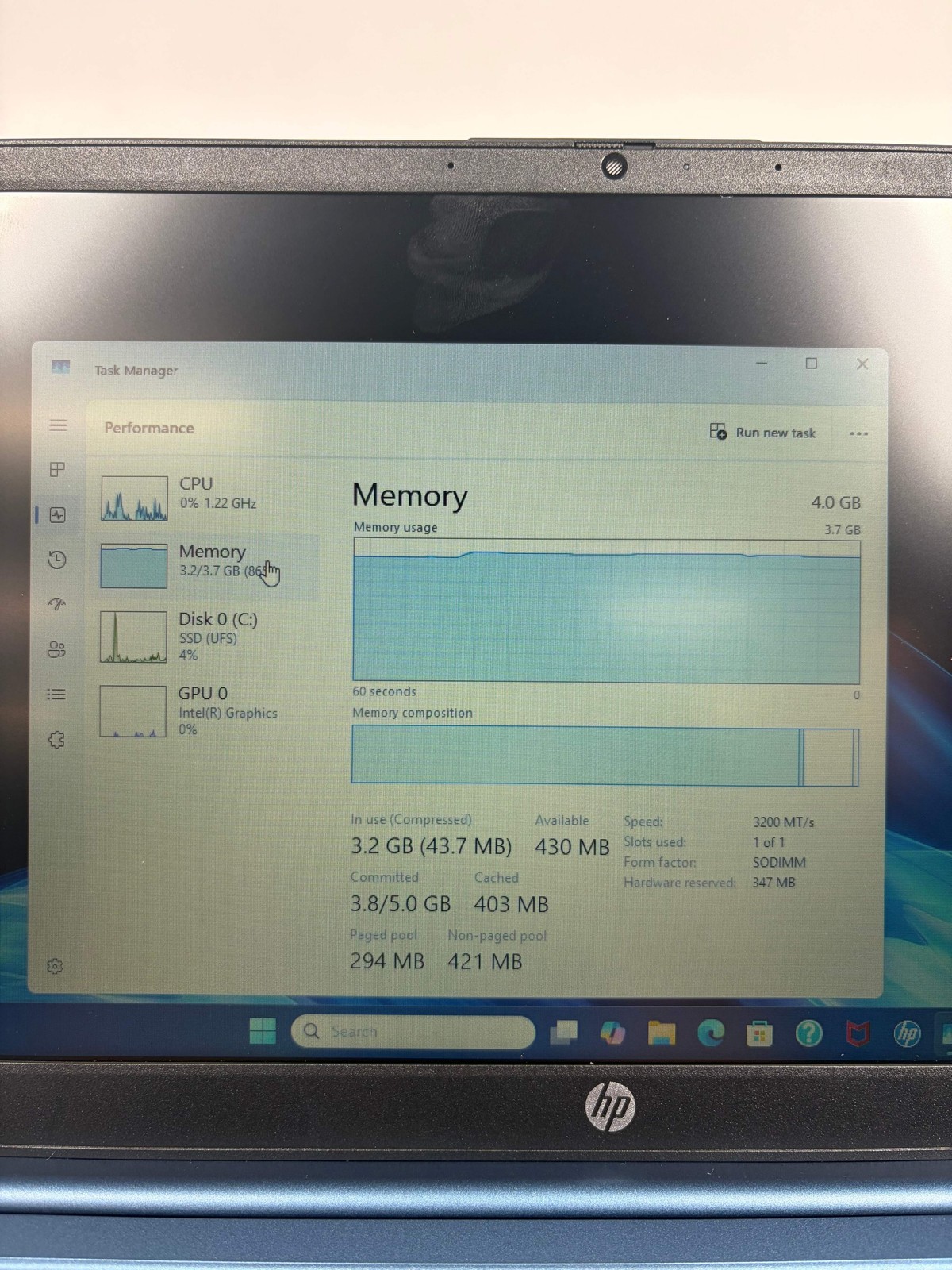 HP Laptop EP2012WM 14″ N150 1.0GHz 4GB RAM 128GB SSD