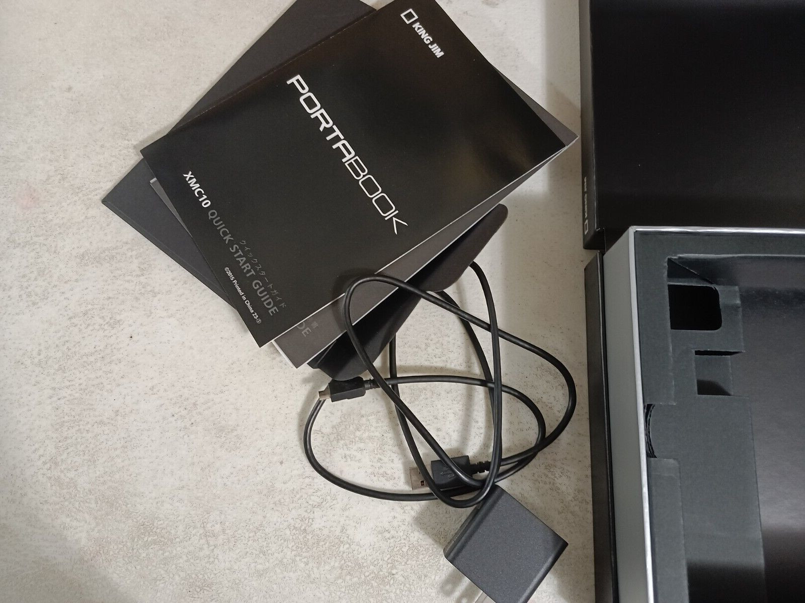 King Jim XMC10 Portabook Netbook UMPC Laptop 701C Windows 10 BT Cam *MINT*