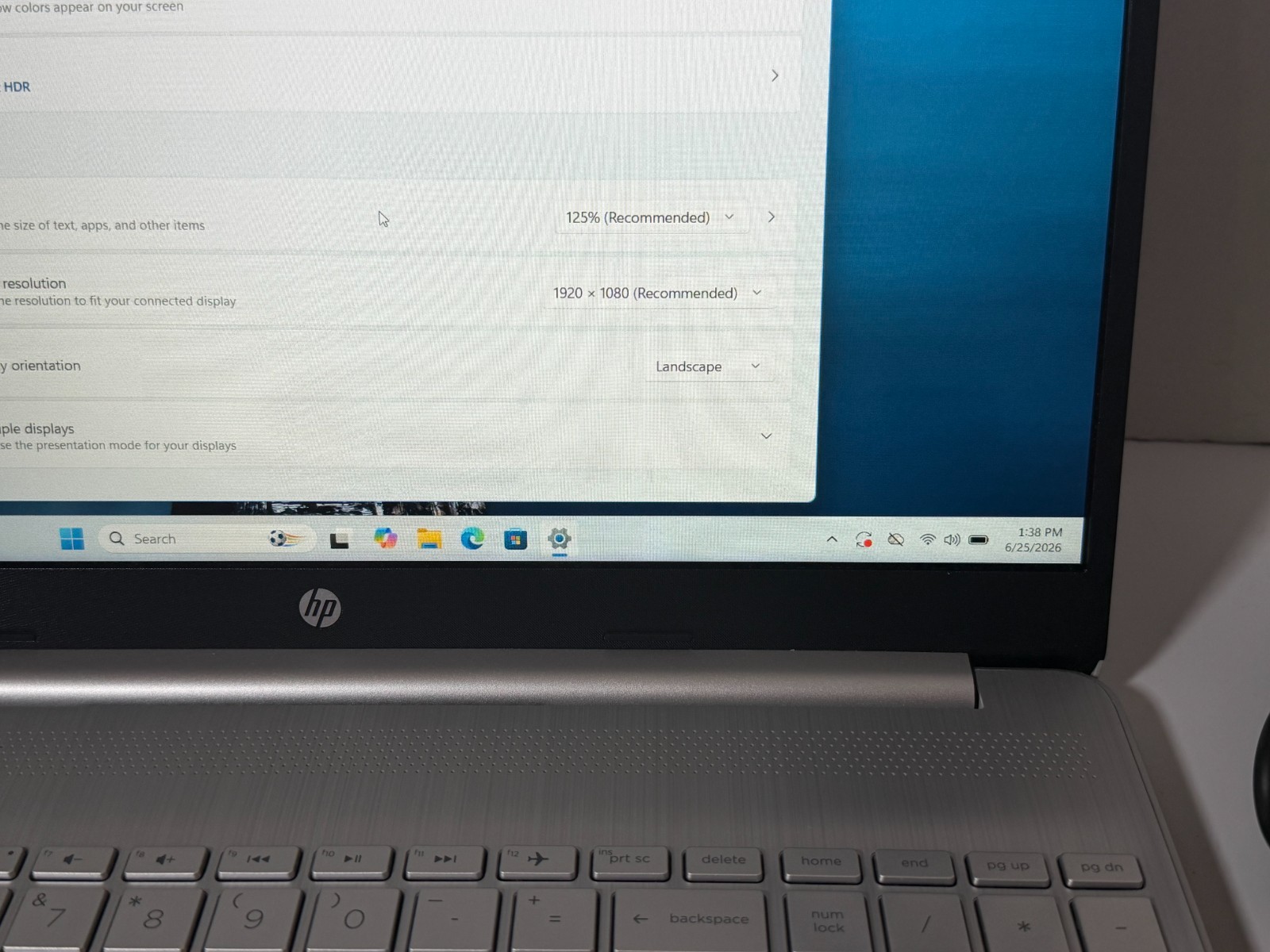 HP Laptop 11th Gen Core i5-1135G7 16GB RAM 512GB NVMe Win11H w/AC Adapter