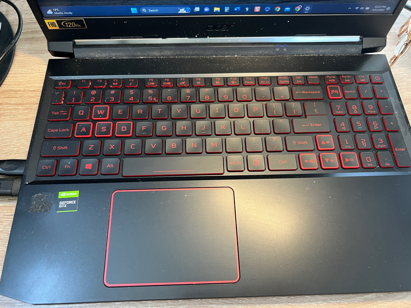 Acer Nitro 5 15.6″ (512GB SSD, Intel Core i5 10th Gen., 4.50 GHz, 16GB, GeForce