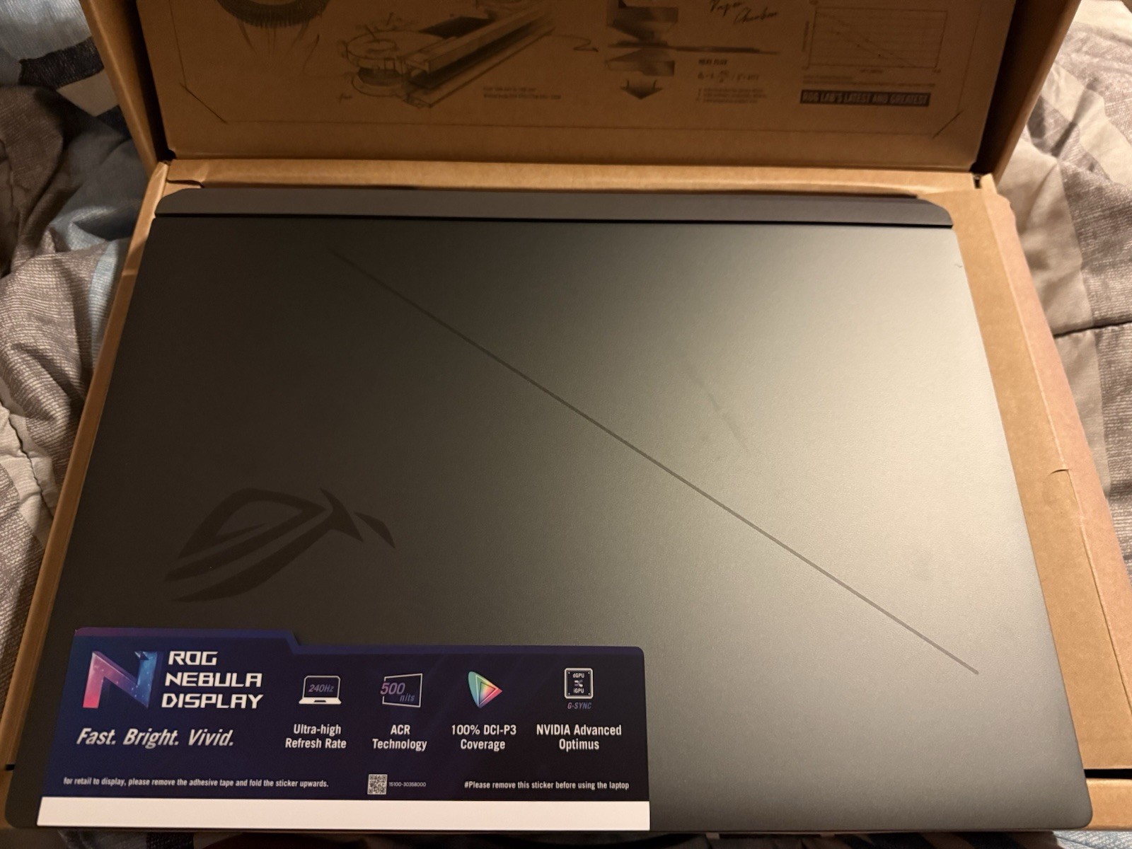 ASUS ROG Strix 16in i9 16GB 1TB SSD RTX 2560×1600 Gaming Laptop+Chg