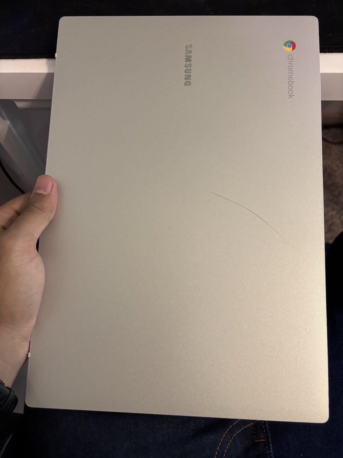 Samsung Galaxy Chromebook Go 14 in Intel 4GB RAM 32GB SSD – Silver (XE345XDA)