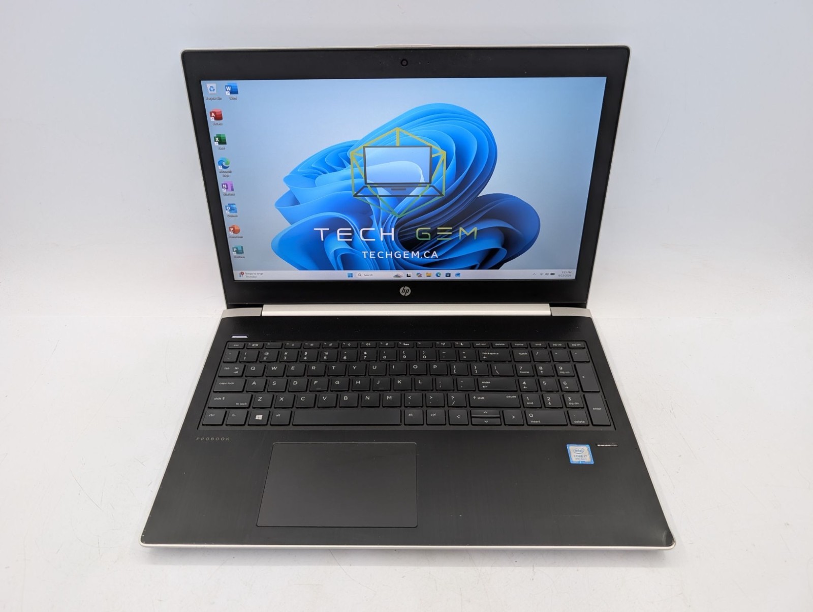 HP ProBook 450 G5 15.6″ Intel i7-8550U 16GB RAM 1TB + 256GB SSD Windows 11 Pro
