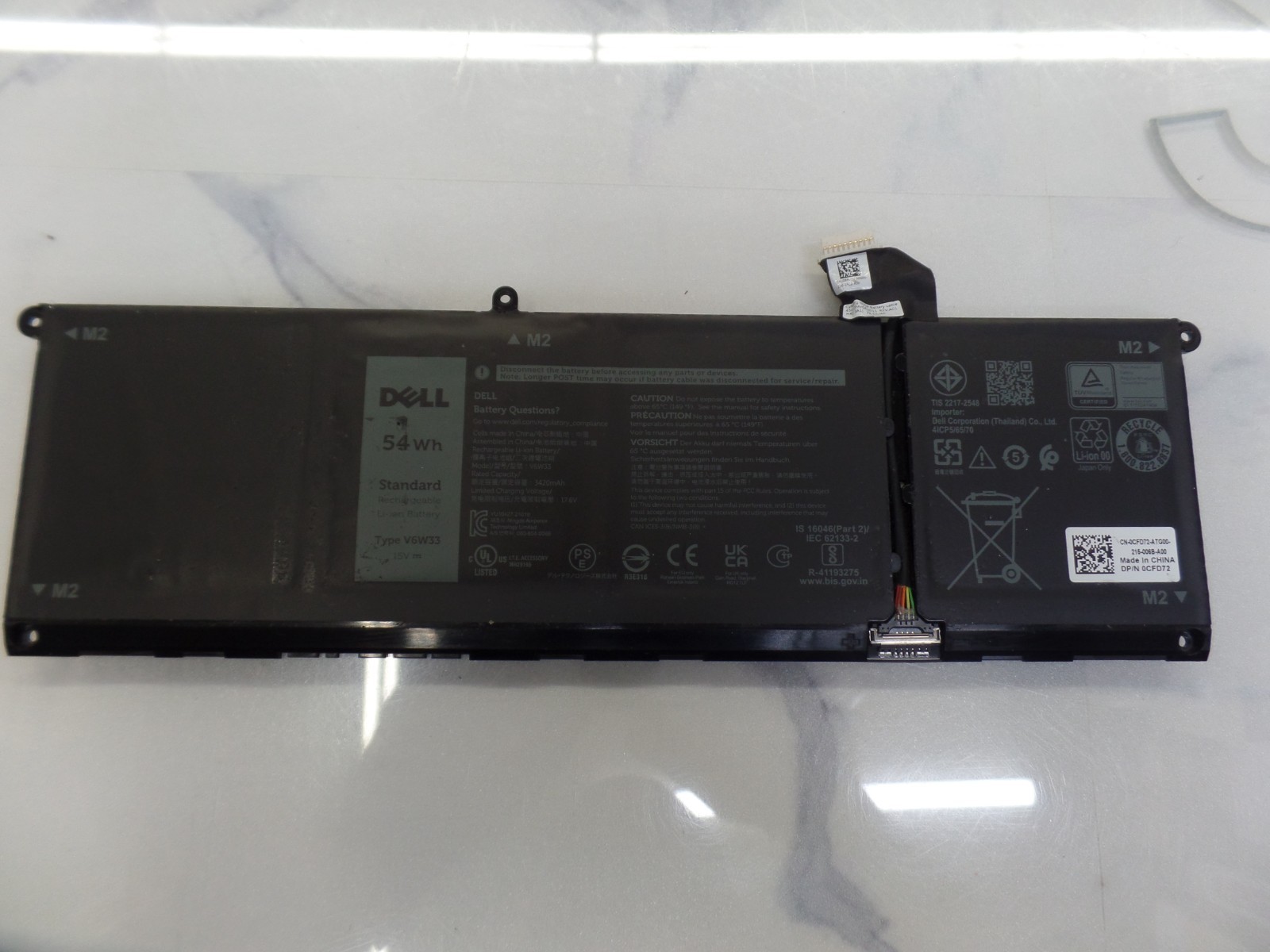 Genuine Dell Inspiron 16 5620 16″ individual Parts Battery/Fan/Trackpad/Speakers