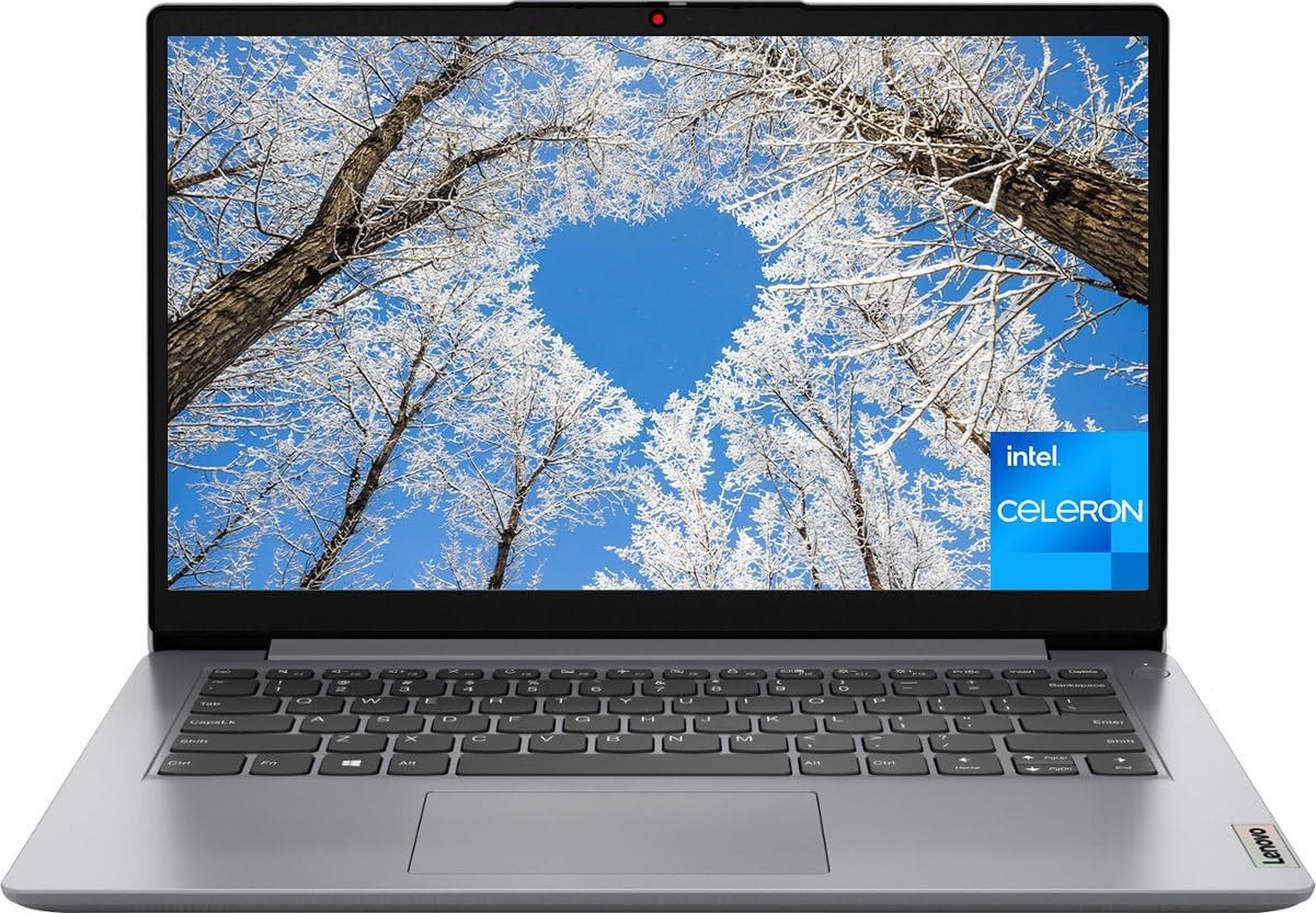 Lenovo Ideapad 1 14” HD Laptop computer Intel Celeron N4020 4GB RAM UpTo 320GB