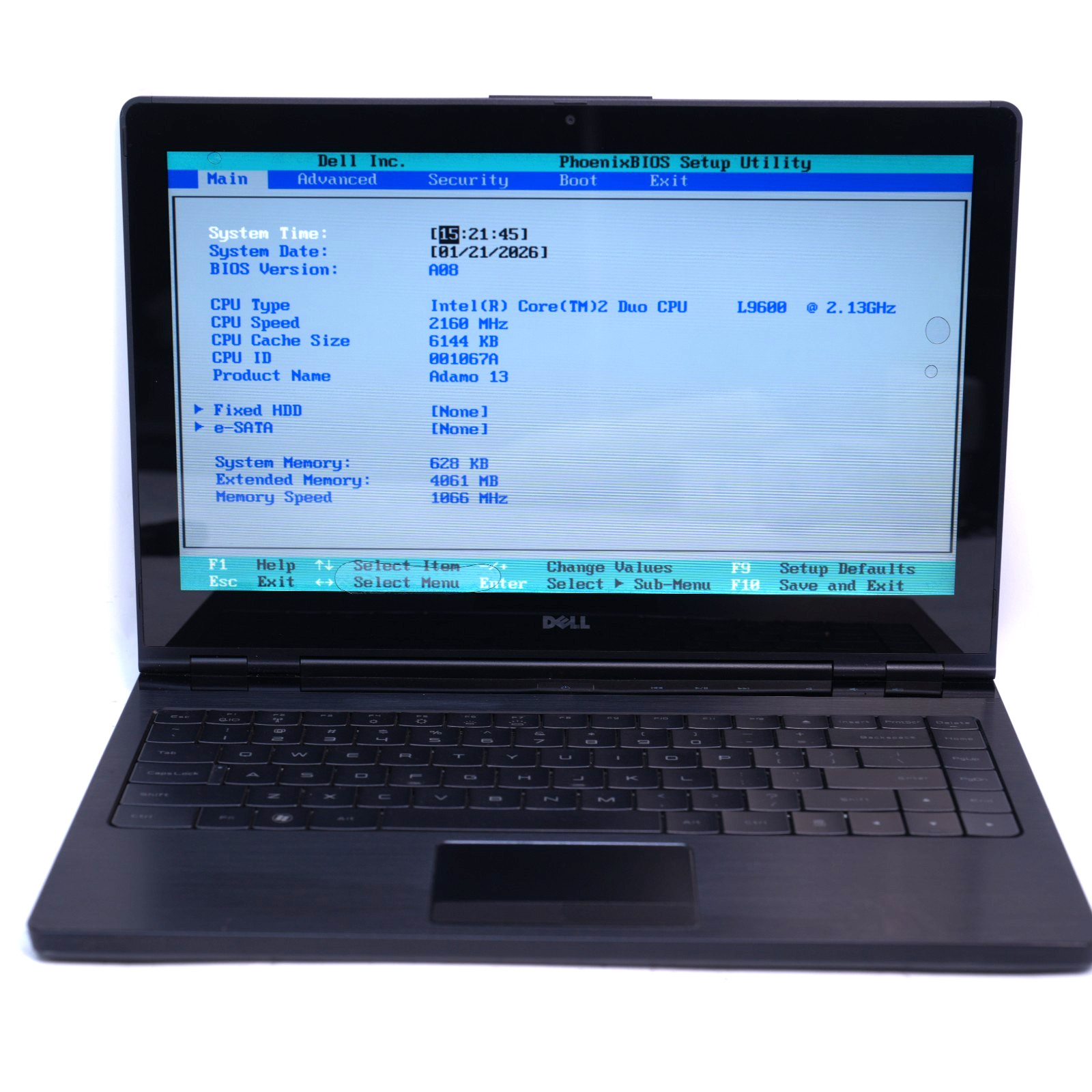 Dell Adamo 13 Laptop Core 2 Duo L9600 4GB Ram NO SSD NO OS T12-C8