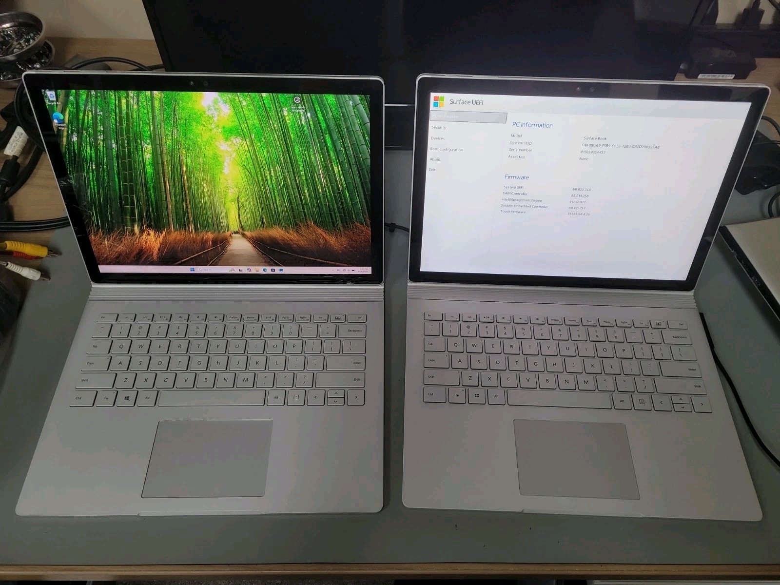 Lot of 2 Microsoft Surface Book 13.5″ Laptop Intel Core i5-6300U 2.40GHz 8GB RAM