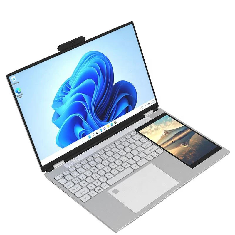 Dual Screen Gaming Laptop Touchable Ultra Slim Laptops New Notebook 16Gb 32Gb Ra
