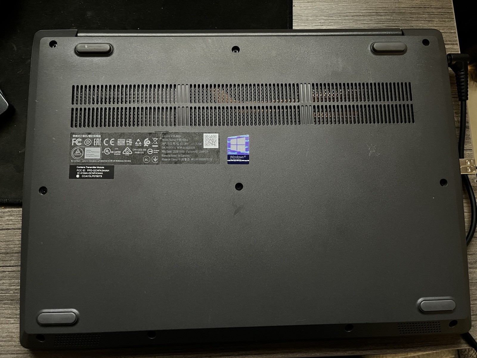 Lenovo V14-ADA 82C6 Laptop AMD Athlon Gold 3150U 12GB RAM 500gb SSD Windows 10