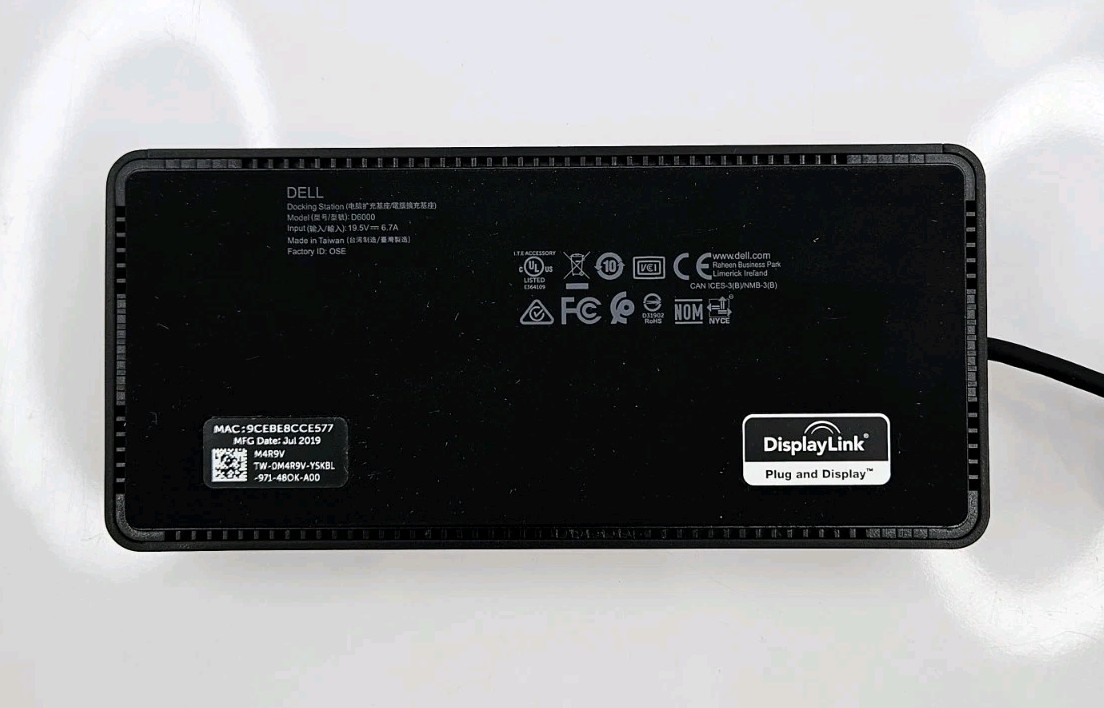 Dell D6000 Docking Station