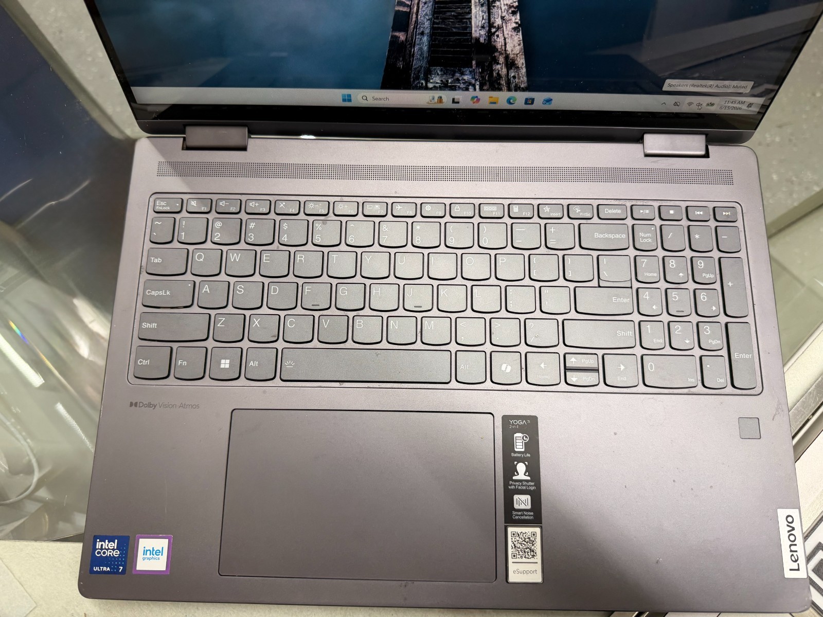 Lenovo Yoga 7 2 in 1 16IML9 Intel Core Ultra 7 16Gb Ram 1Tb Ssd No Power Supply