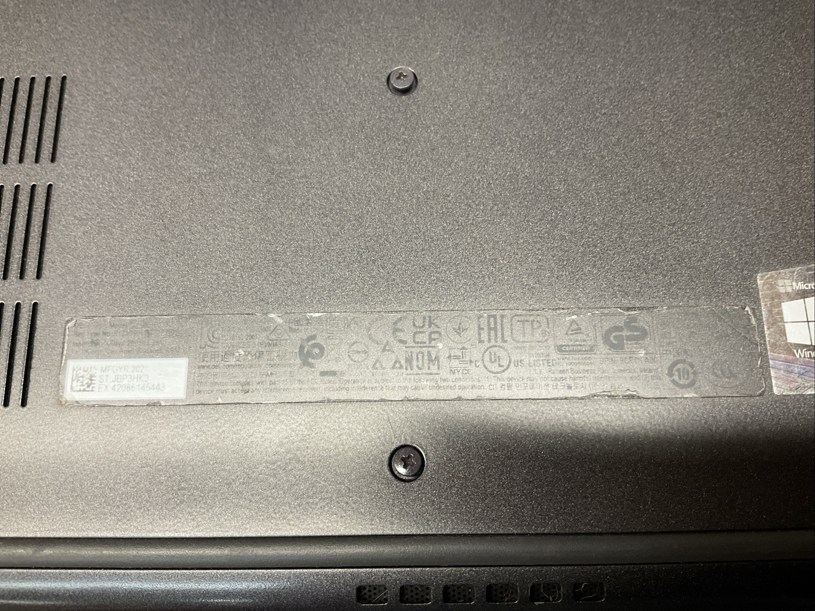 Latitude 7320 / Unknown Processor / Integrated RAM Laptop Notebook PC / T5