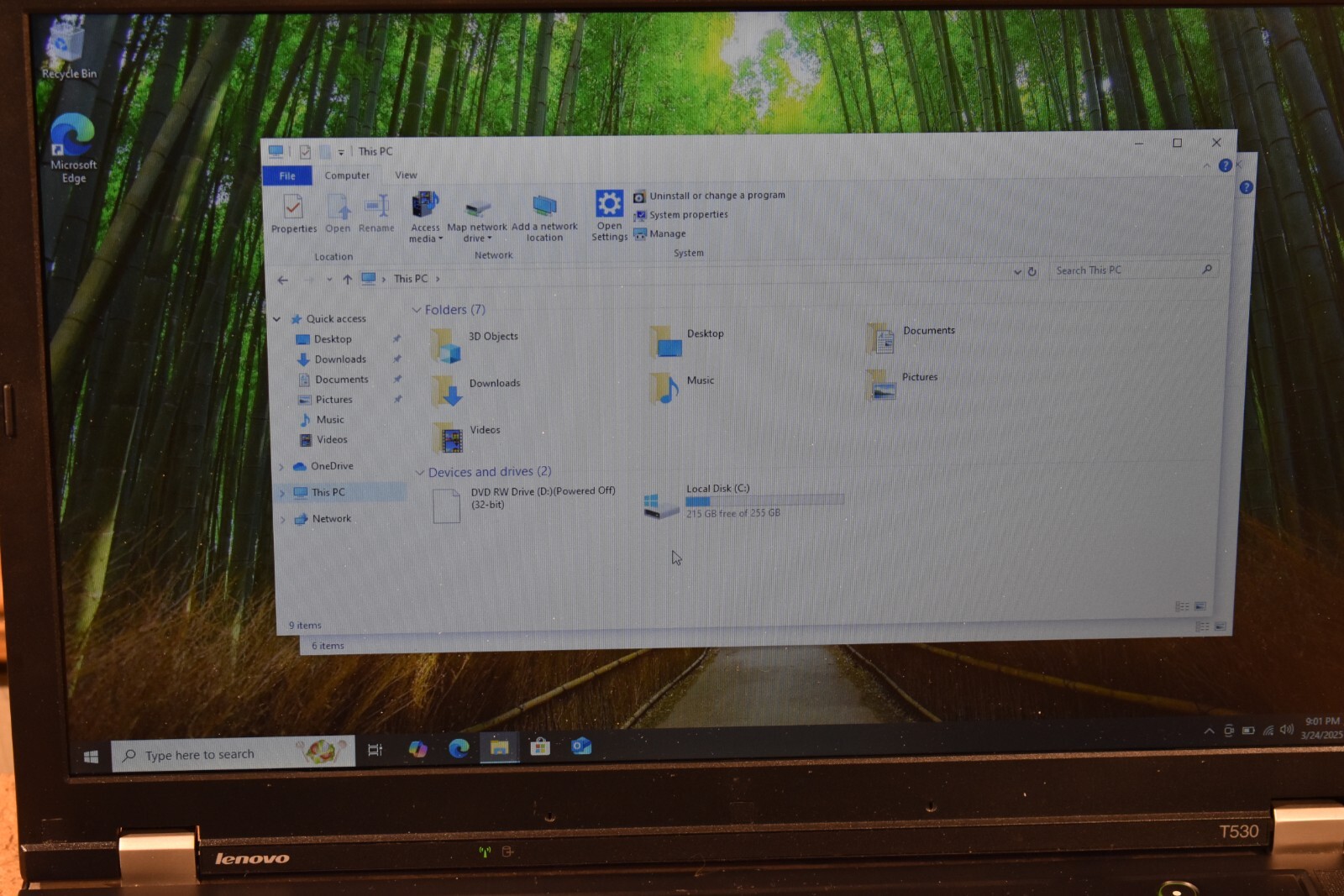 Lenovo ThinkPad T530 Core i7-3740QM 2.7GHz 16GB 500GB SSD NVidia 5400 Windows 10