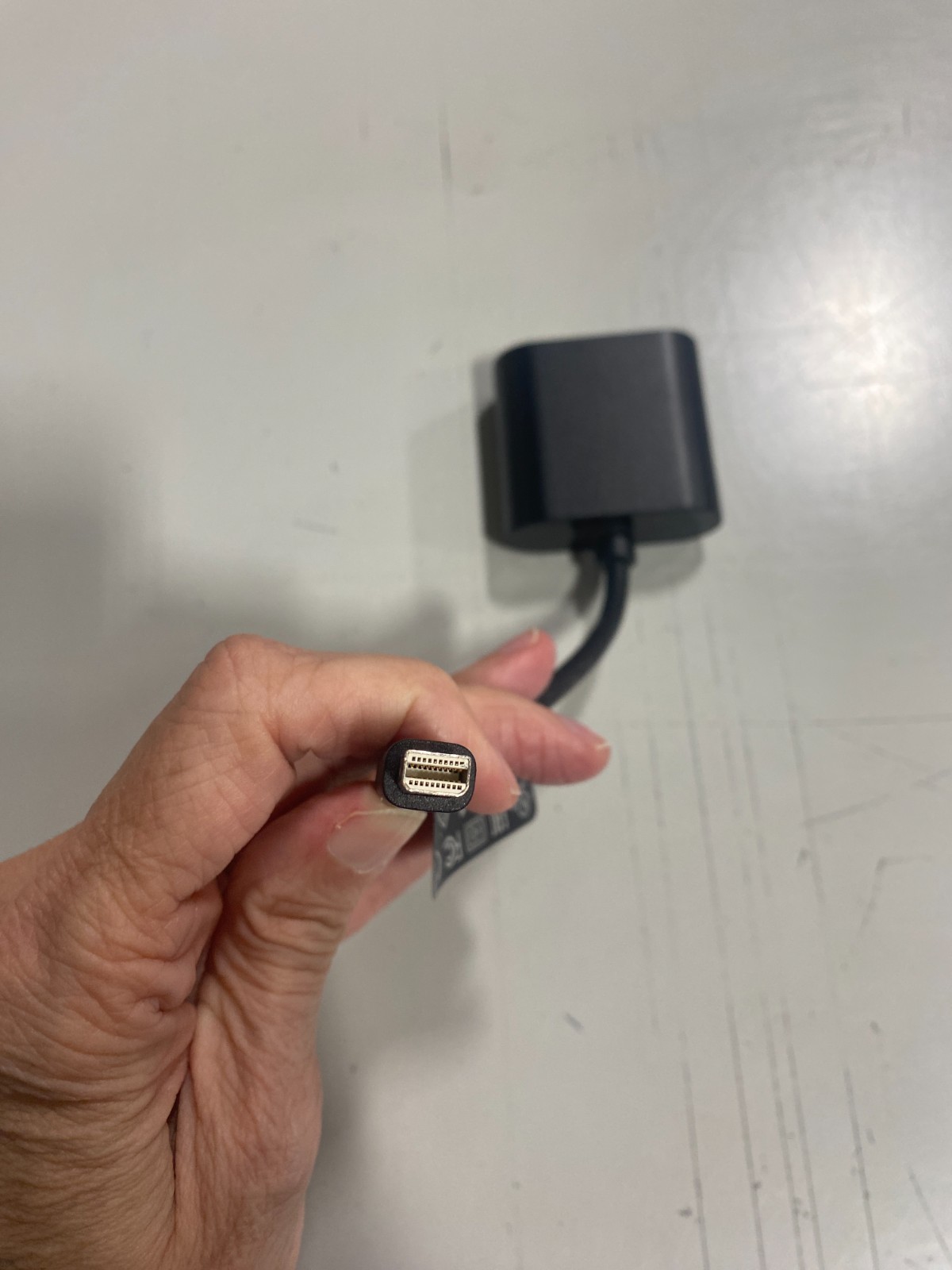 OEM-Dell Mini DisplayPort to DVI Dongle Adapter Cable G44DK