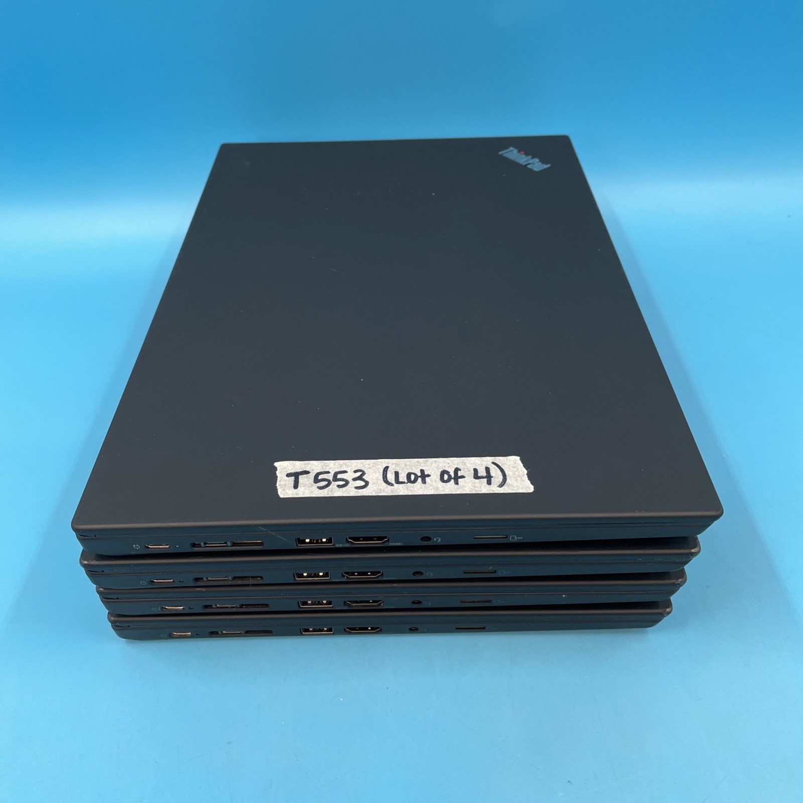 (LOT OF 4) Lenovo ThinkPad T14 | Ryzen 5 Pro 4650U | 16GB RAM | 256GB | NO OS