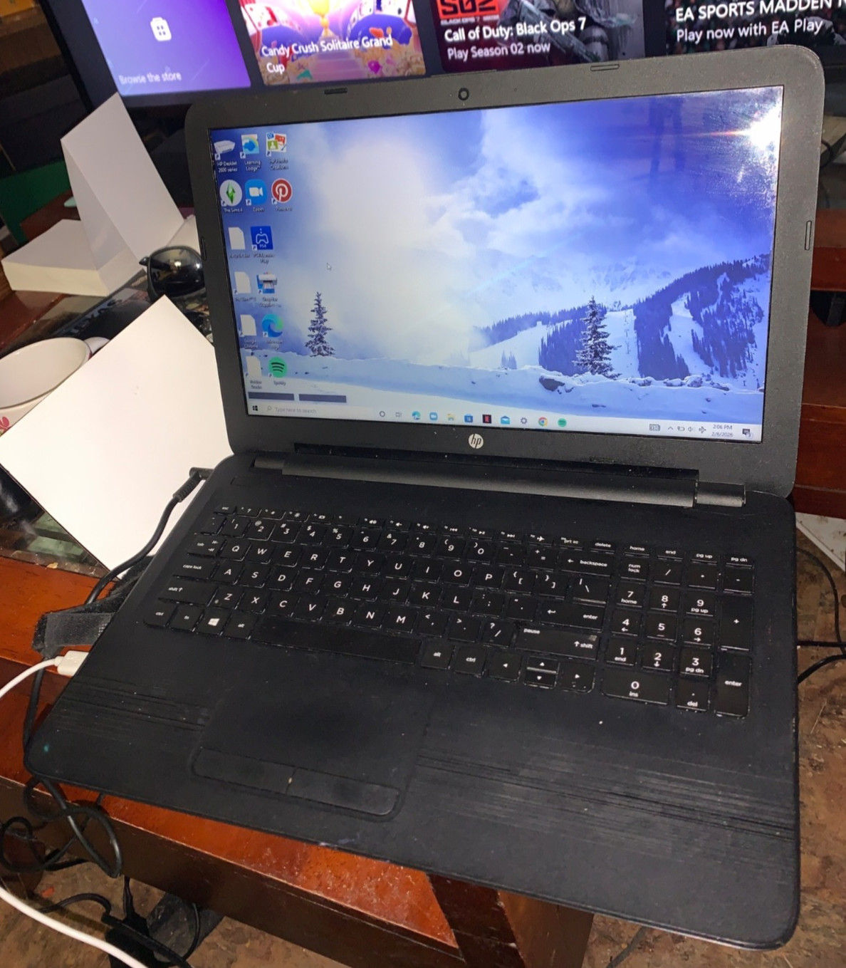 HP RTL8188EE Laptop 15.6 – works ! has guest sign in only . sold as is
