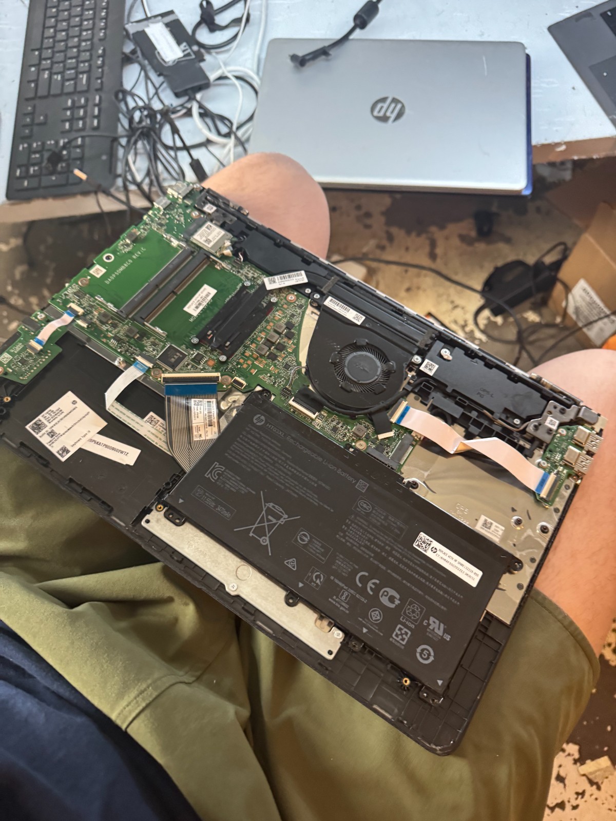HP Model 15t-dy100 Intel Core i5 10th Gen Laptop for Parts/Repair #4938