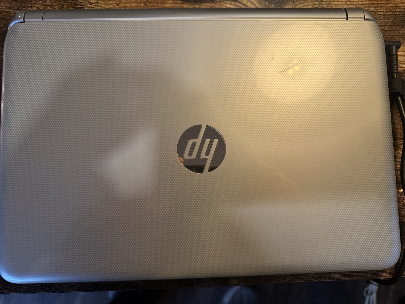 HP Pavilion 14 in AMD A8 Elite Quad-Core Laptop Windows 10 Silver Used