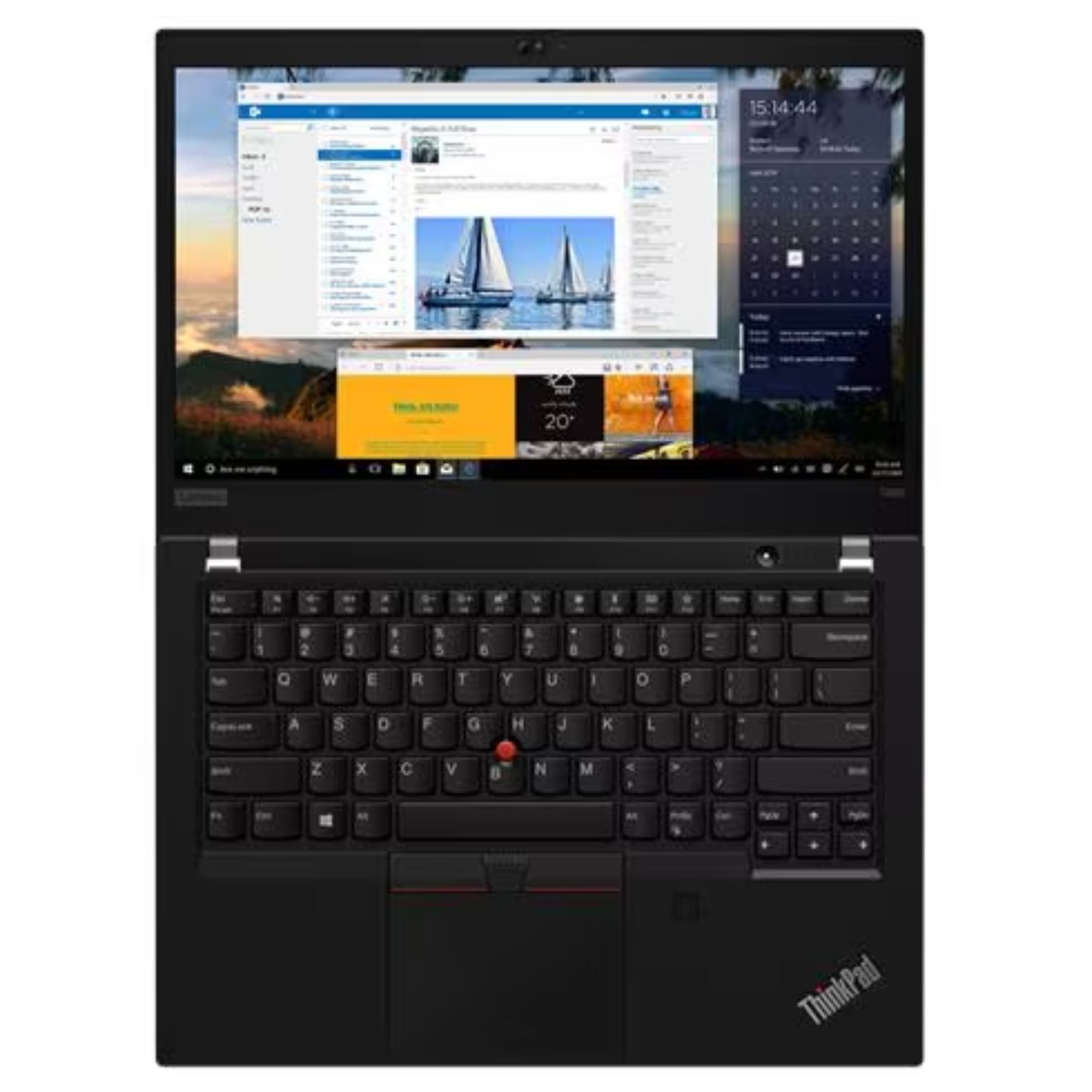 Lenovo Thinkpad T490 14″ FHD Intel i7-8565U 8GB DDR4 256GB SSD W11P Laptop BK